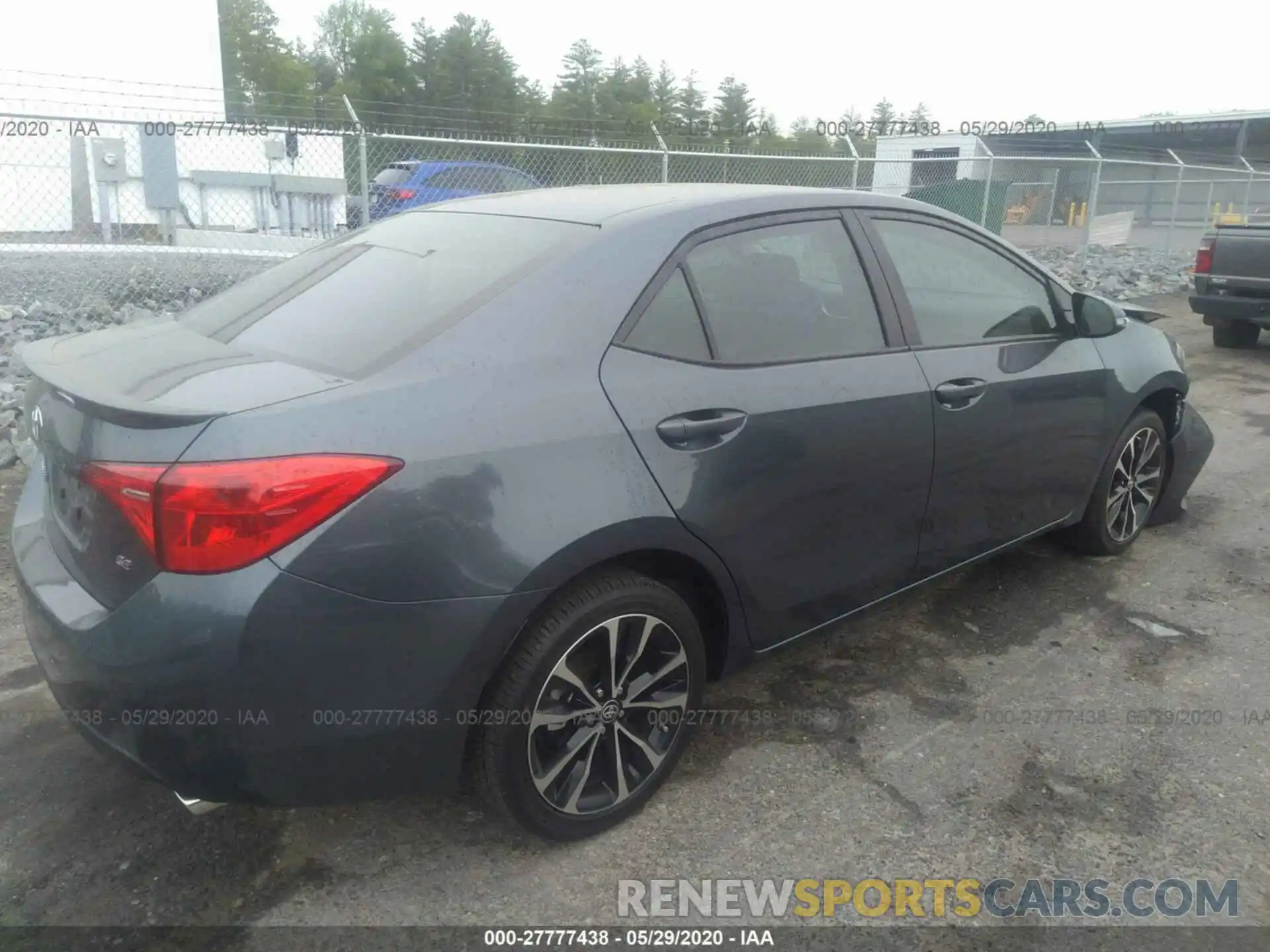 4 Photograph of a damaged car 2T1BURHE0KC134047 TOYOTA COROLLA 2019