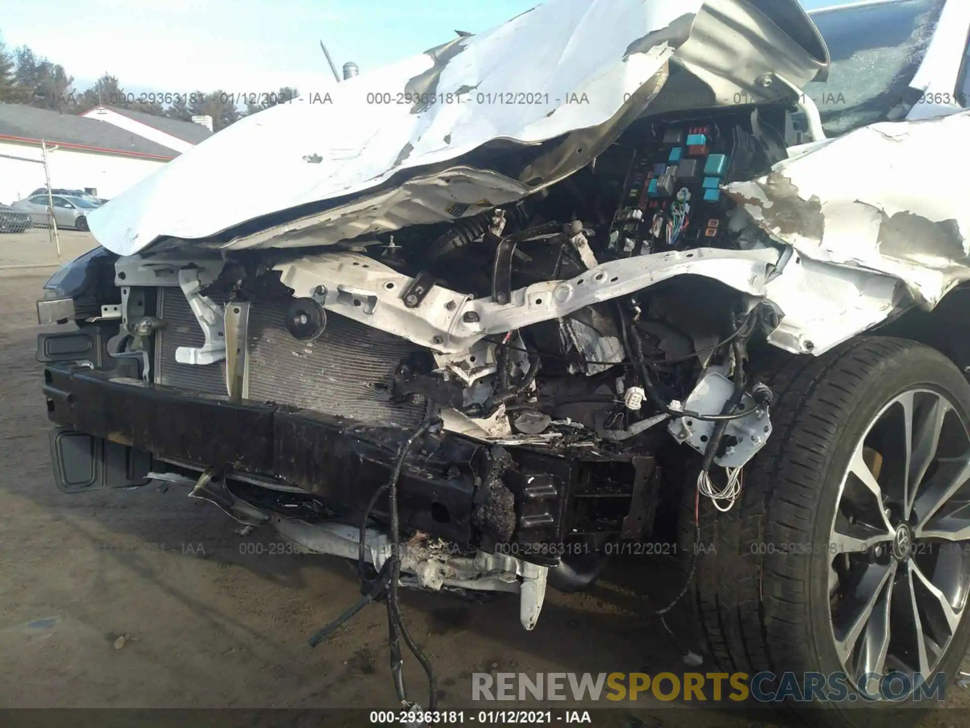 10 Photograph of a damaged car 2T1BURHE0KC134050 TOYOTA COROLLA 2019