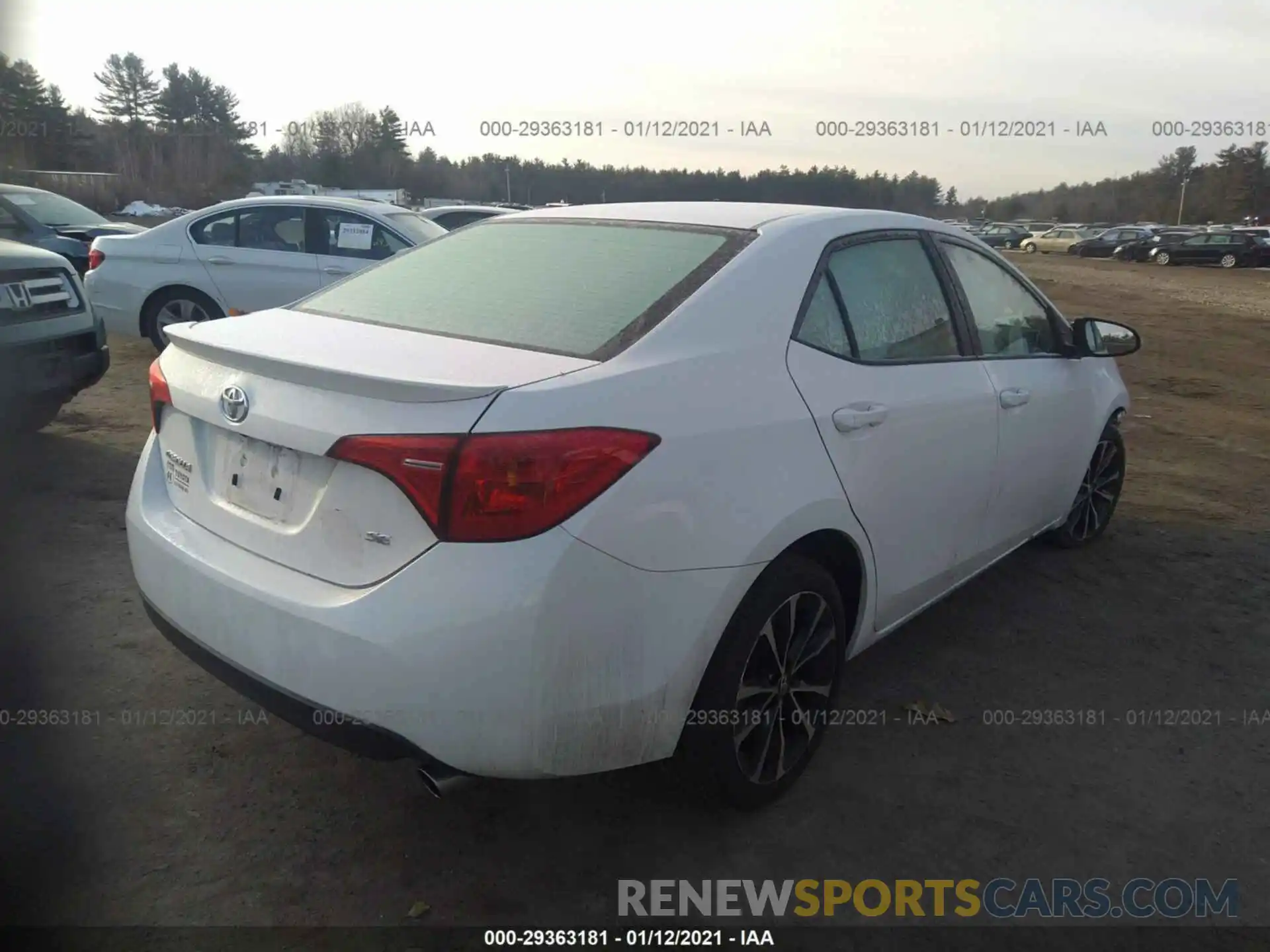 4 Photograph of a damaged car 2T1BURHE0KC134050 TOYOTA COROLLA 2019