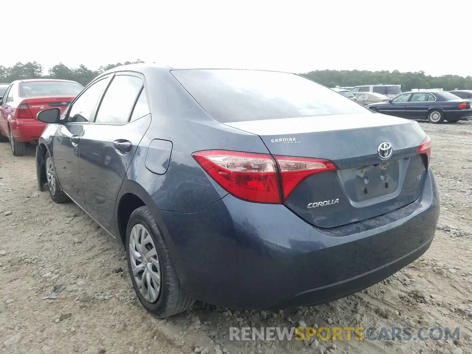 3 Photograph of a damaged car 2T1BURHE0KC134694 TOYOTA COROLLA 2019