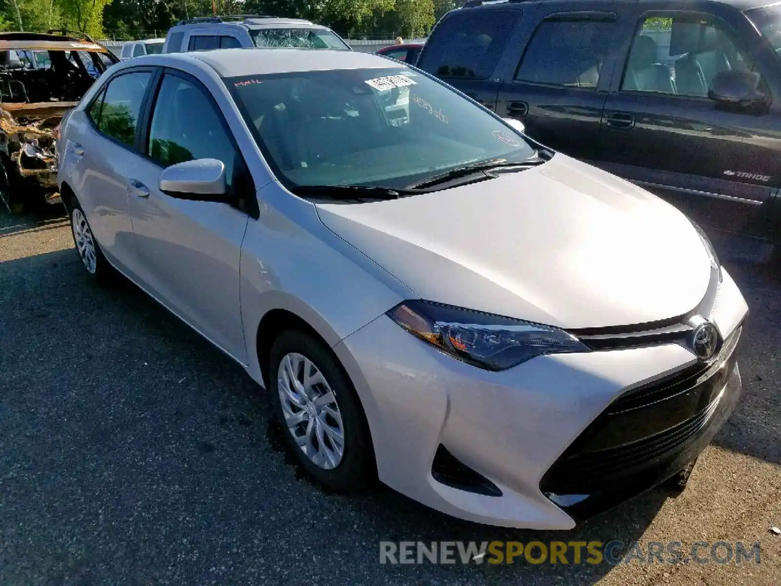 1 Photograph of a damaged car 2T1BURHE0KC134761 TOYOTA COROLLA 2019