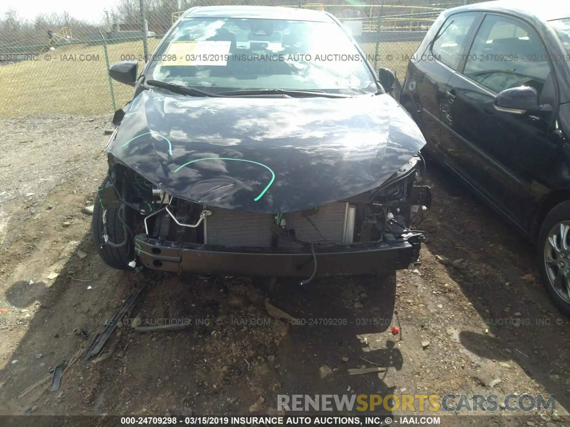 6 Photograph of a damaged car 2T1BURHE0KC135117 TOYOTA COROLLA 2019