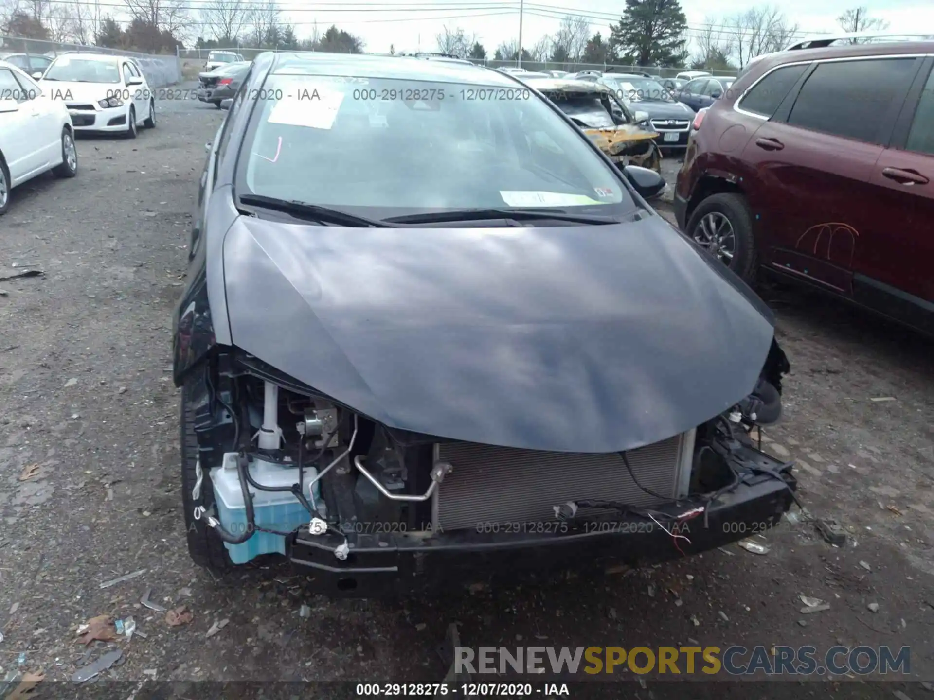 6 Photograph of a damaged car 2T1BURHE0KC135327 TOYOTA COROLLA 2019