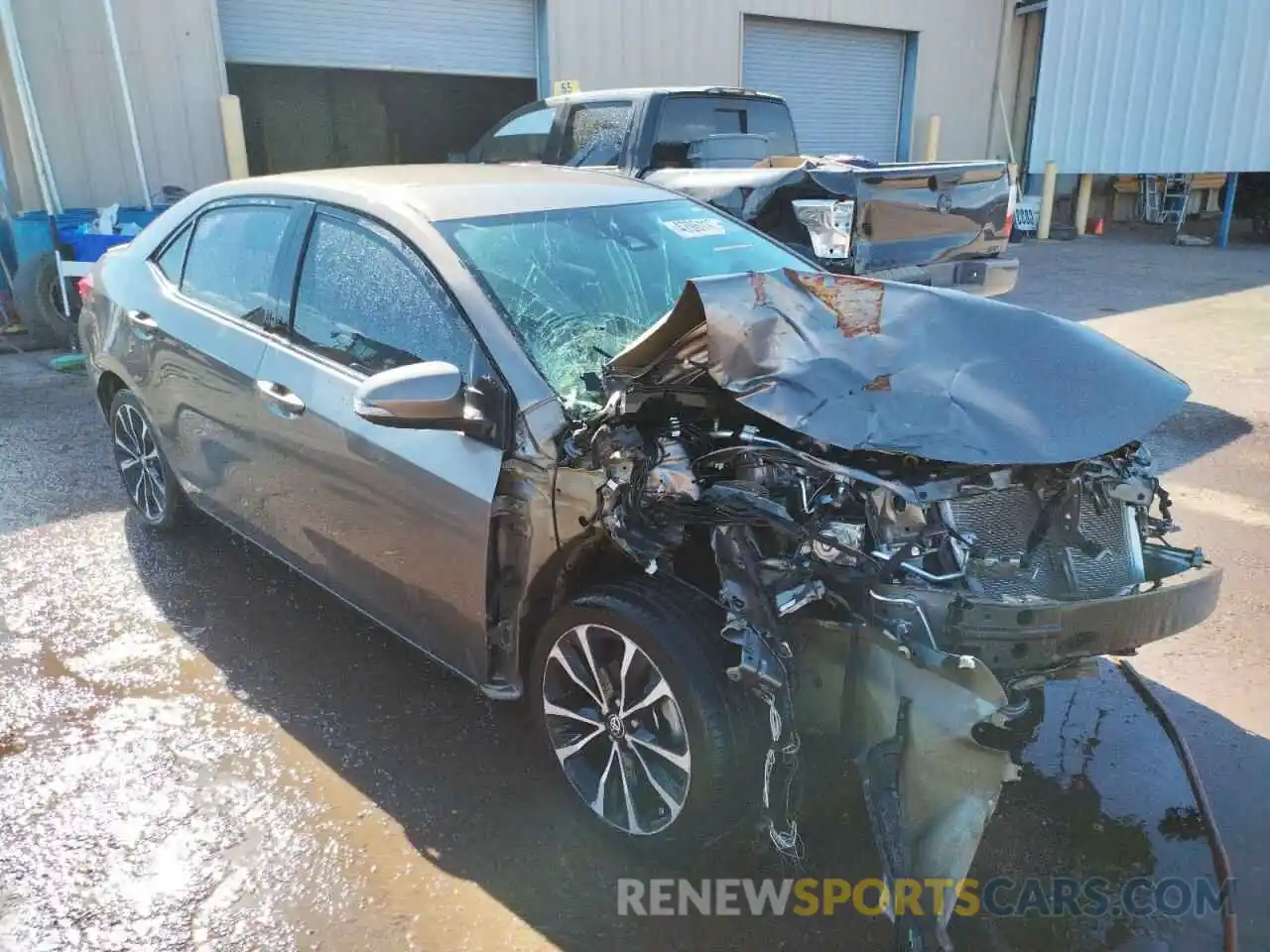 9 Photograph of a damaged car 2T1BURHE0KC137790 TOYOTA COROLLA 2019