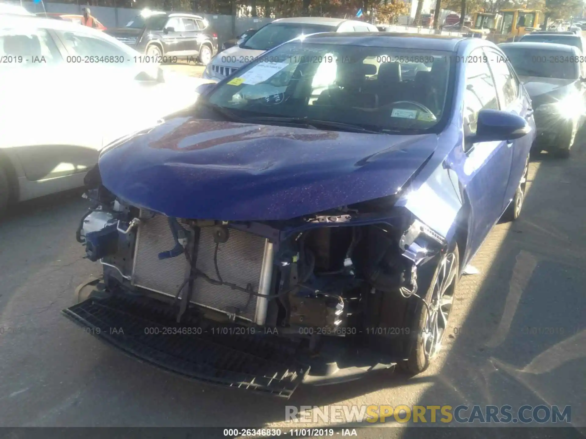 6 Photograph of a damaged car 2T1BURHE0KC138356 TOYOTA COROLLA 2019