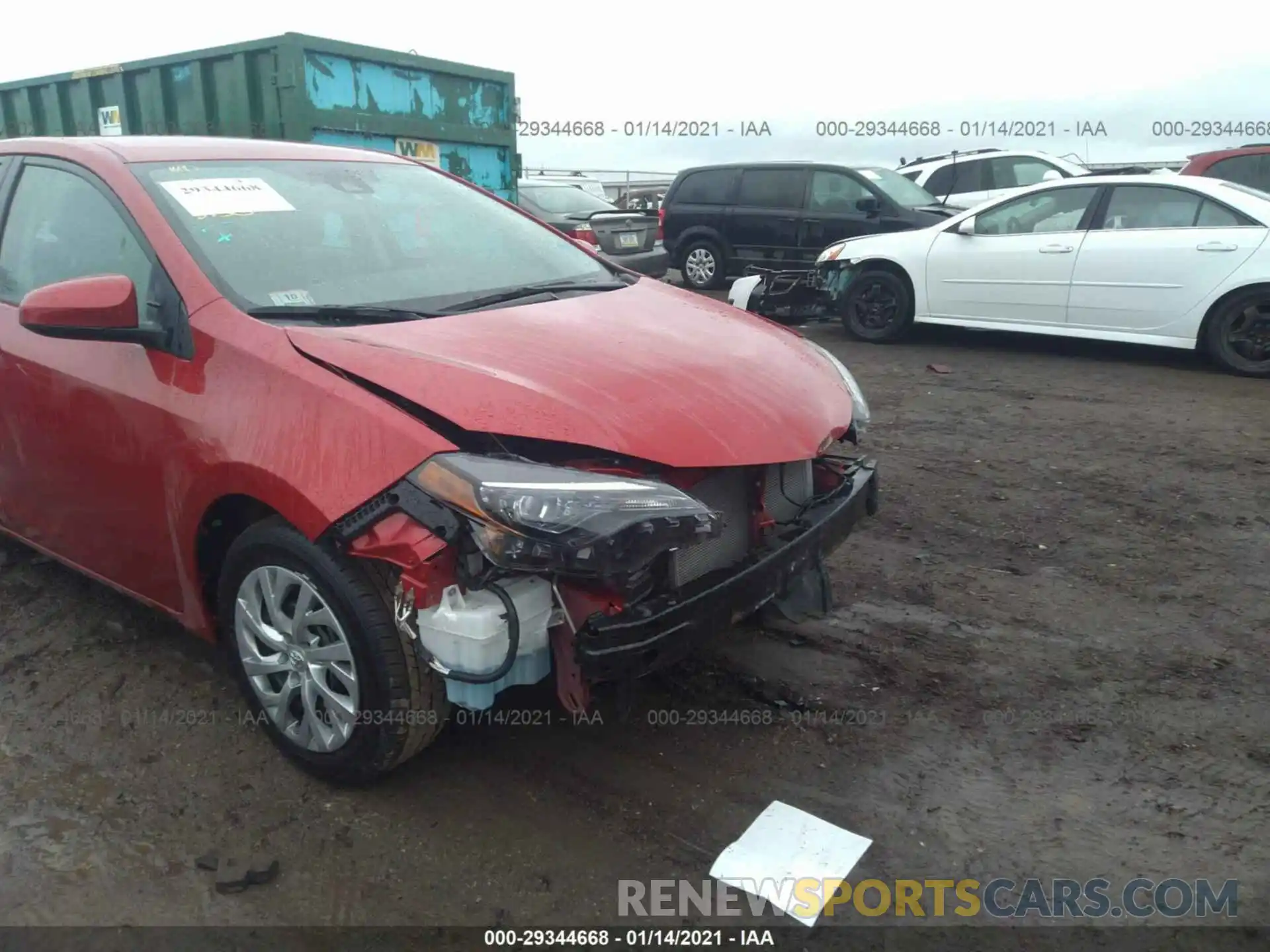 6 Photograph of a damaged car 2T1BURHE0KC140382 TOYOTA COROLLA 2019