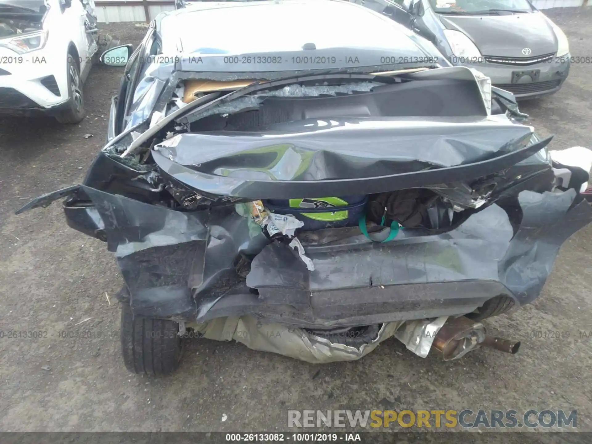 6 Photograph of a damaged car 2T1BURHE0KC142553 TOYOTA COROLLA 2019