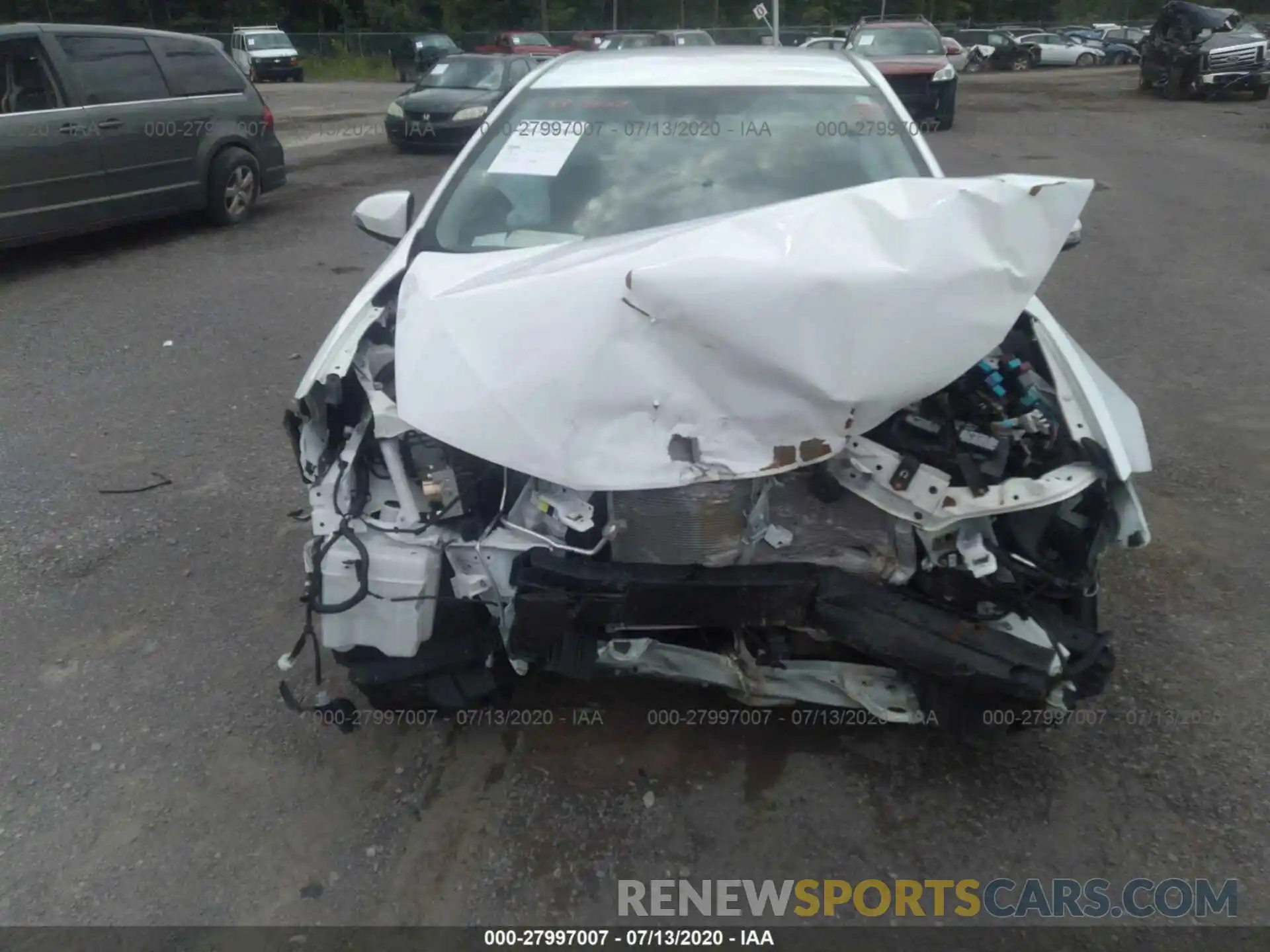 6 Photograph of a damaged car 2T1BURHE0KC142746 TOYOTA COROLLA 2019