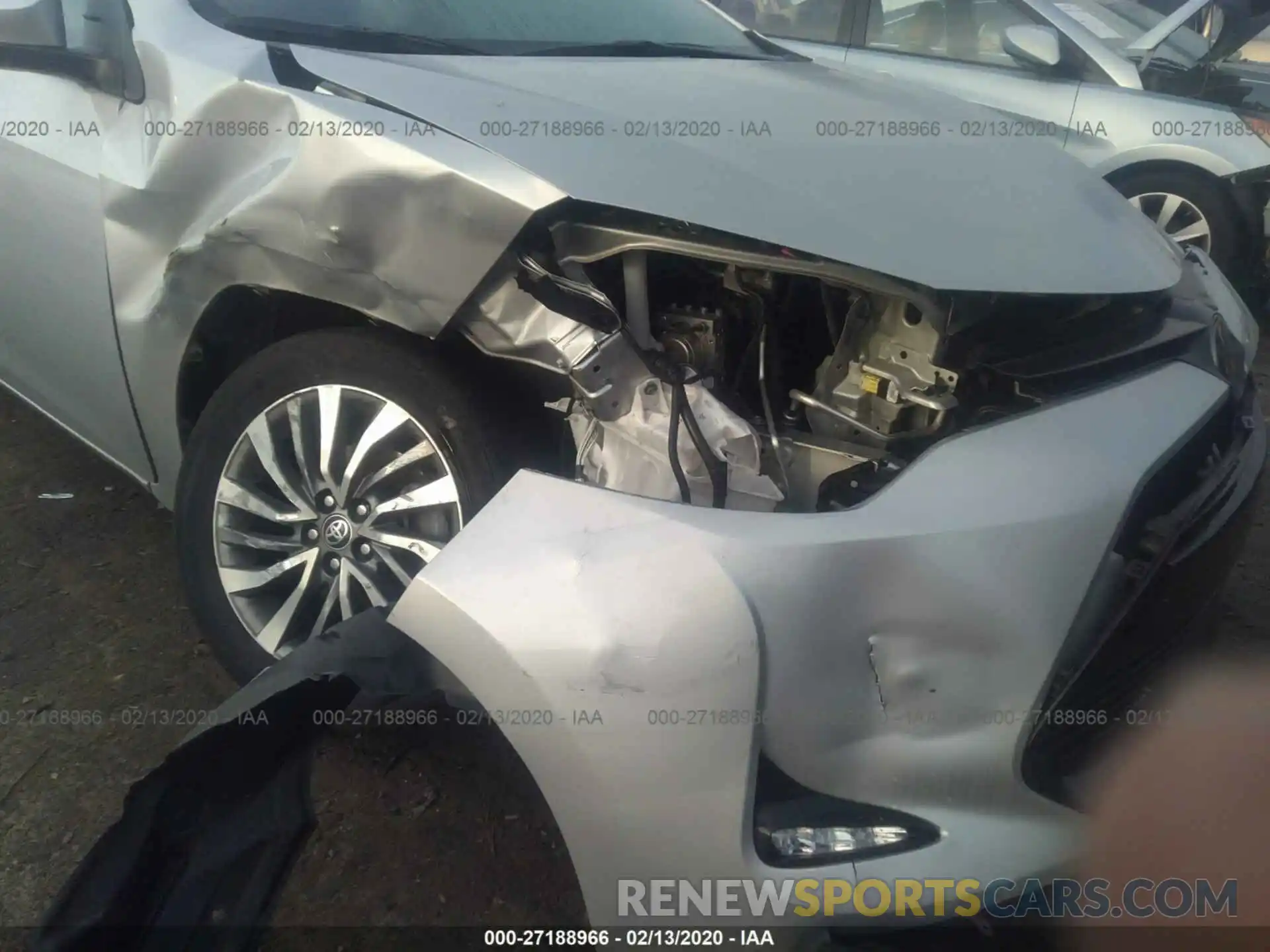 6 Photograph of a damaged car 2T1BURHE0KC142956 TOYOTA COROLLA 2019