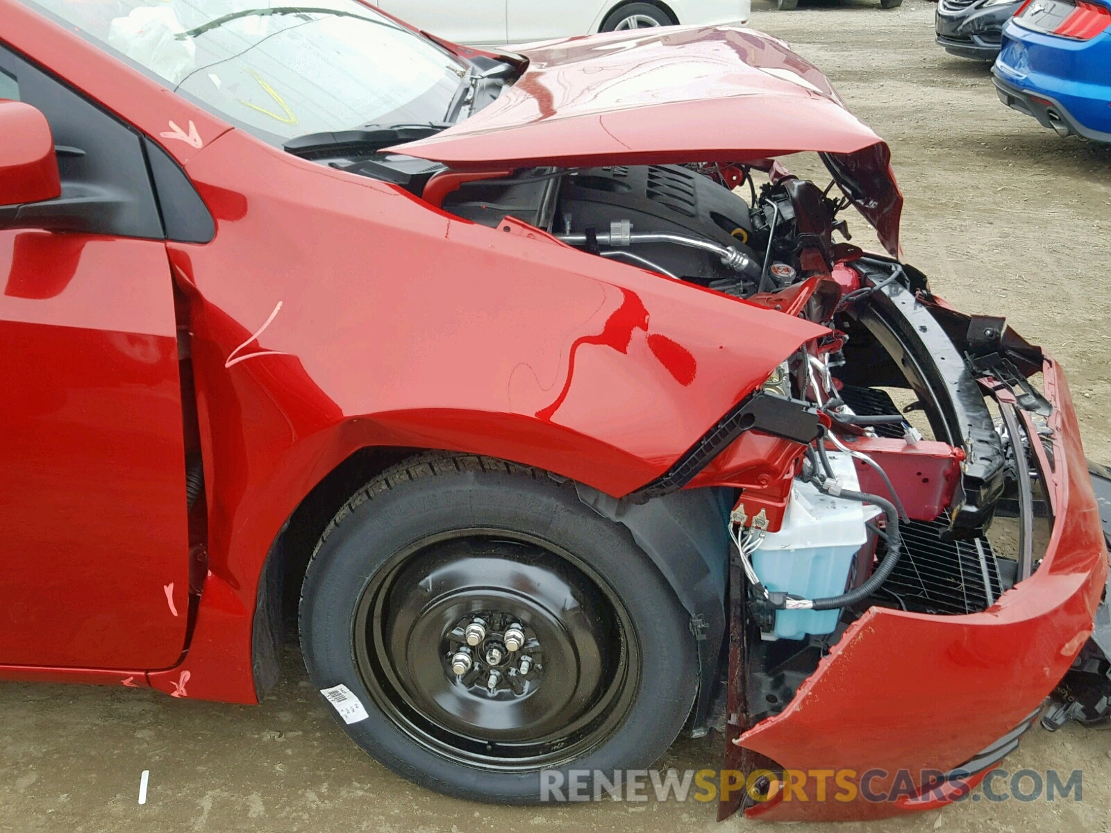 9 Фотография поврежденного автомобиля 2T1BURHE0KC142987 TOYOTA COROLLA 2019