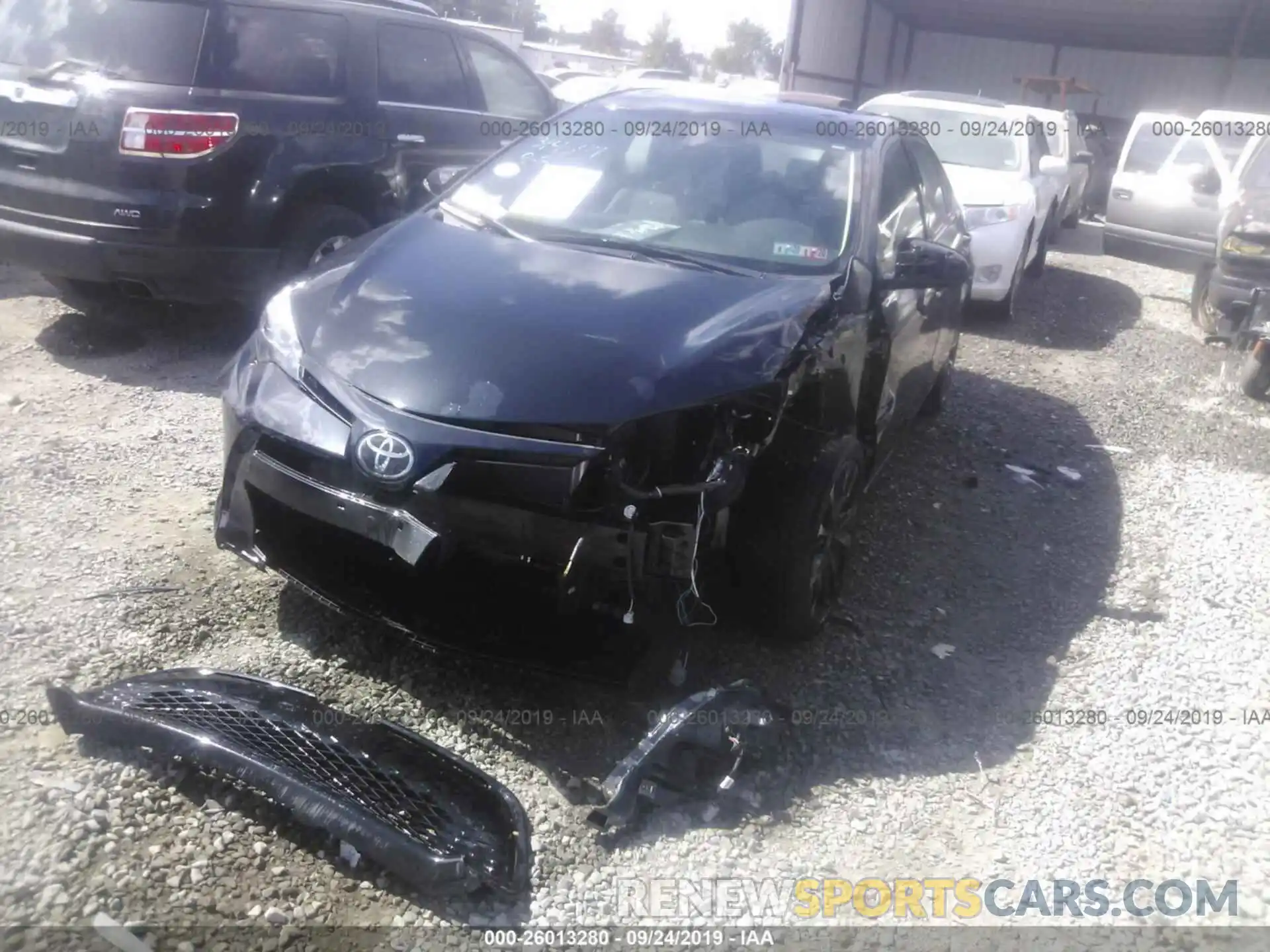 6 Photograph of a damaged car 2T1BURHE0KC145274 TOYOTA COROLLA 2019