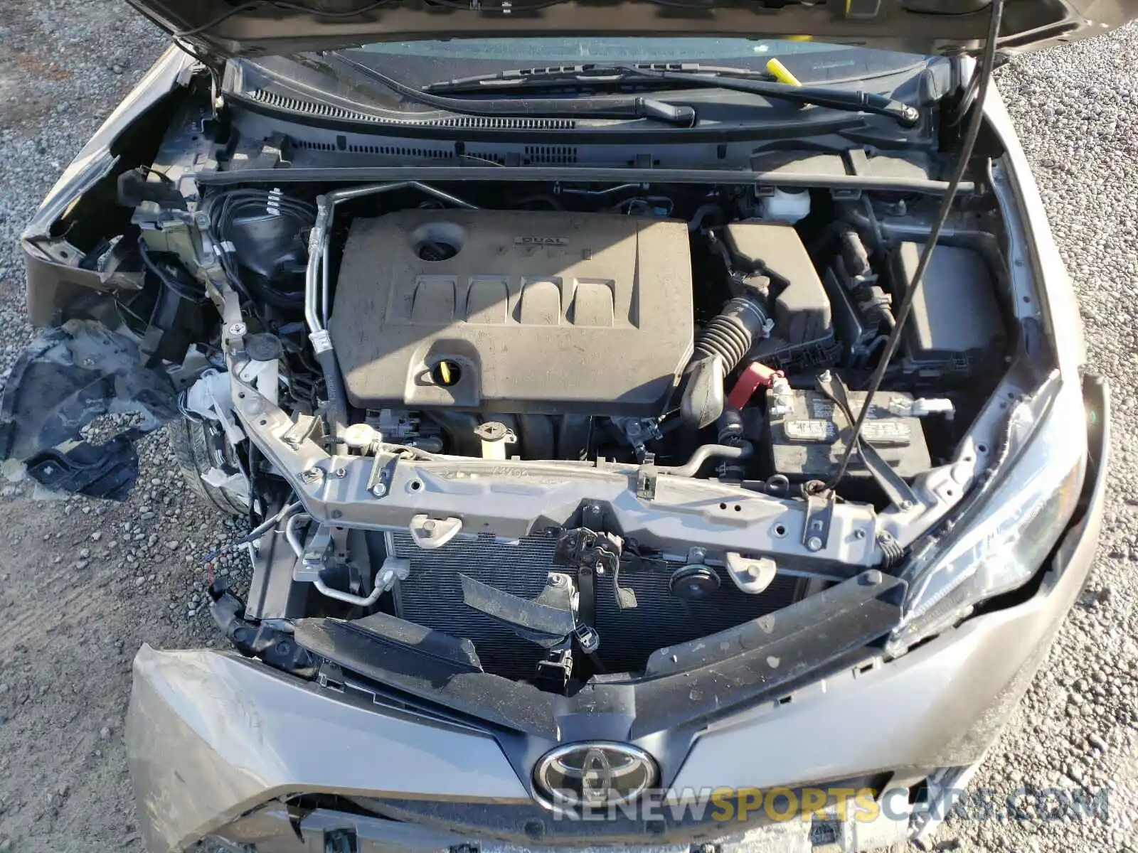 7 Photograph of a damaged car 2T1BURHE0KC146523 TOYOTA COROLLA 2019