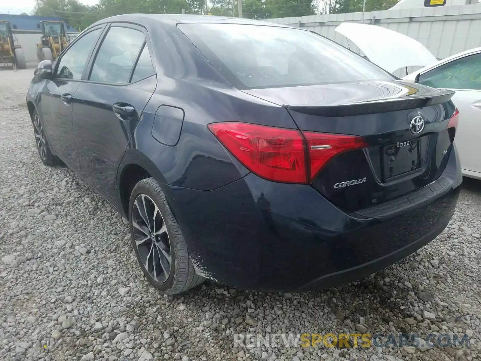 3 Photograph of a damaged car 2T1BURHE0KC146716 TOYOTA COROLLA 2019