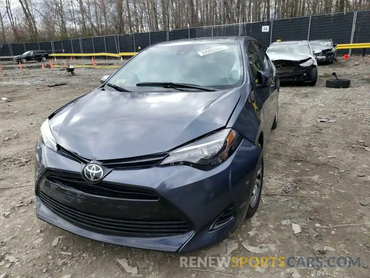 9 Photograph of a damaged car 2T1BURHE0KC147414 TOYOTA COROLLA 2019