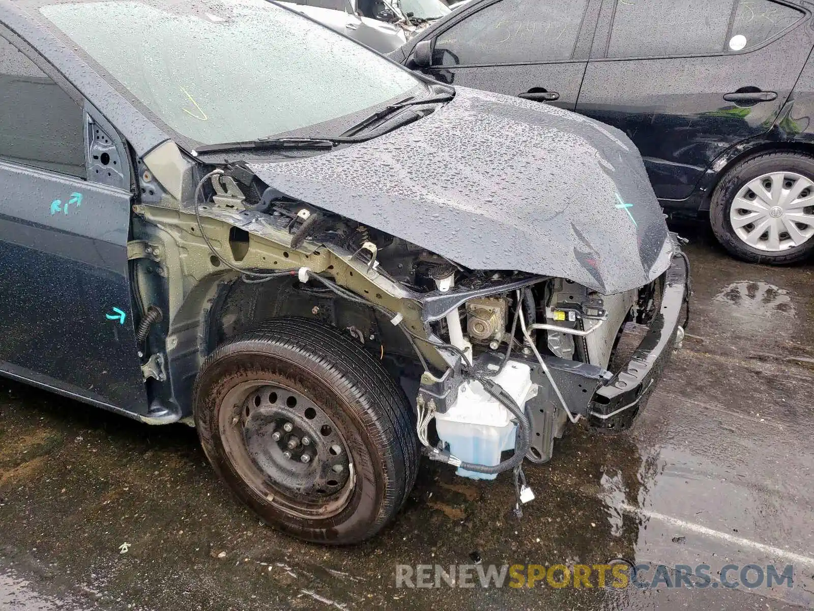 9 Фотография поврежденного автомобиля 2T1BURHE0KC147591 TOYOTA COROLLA 2019
