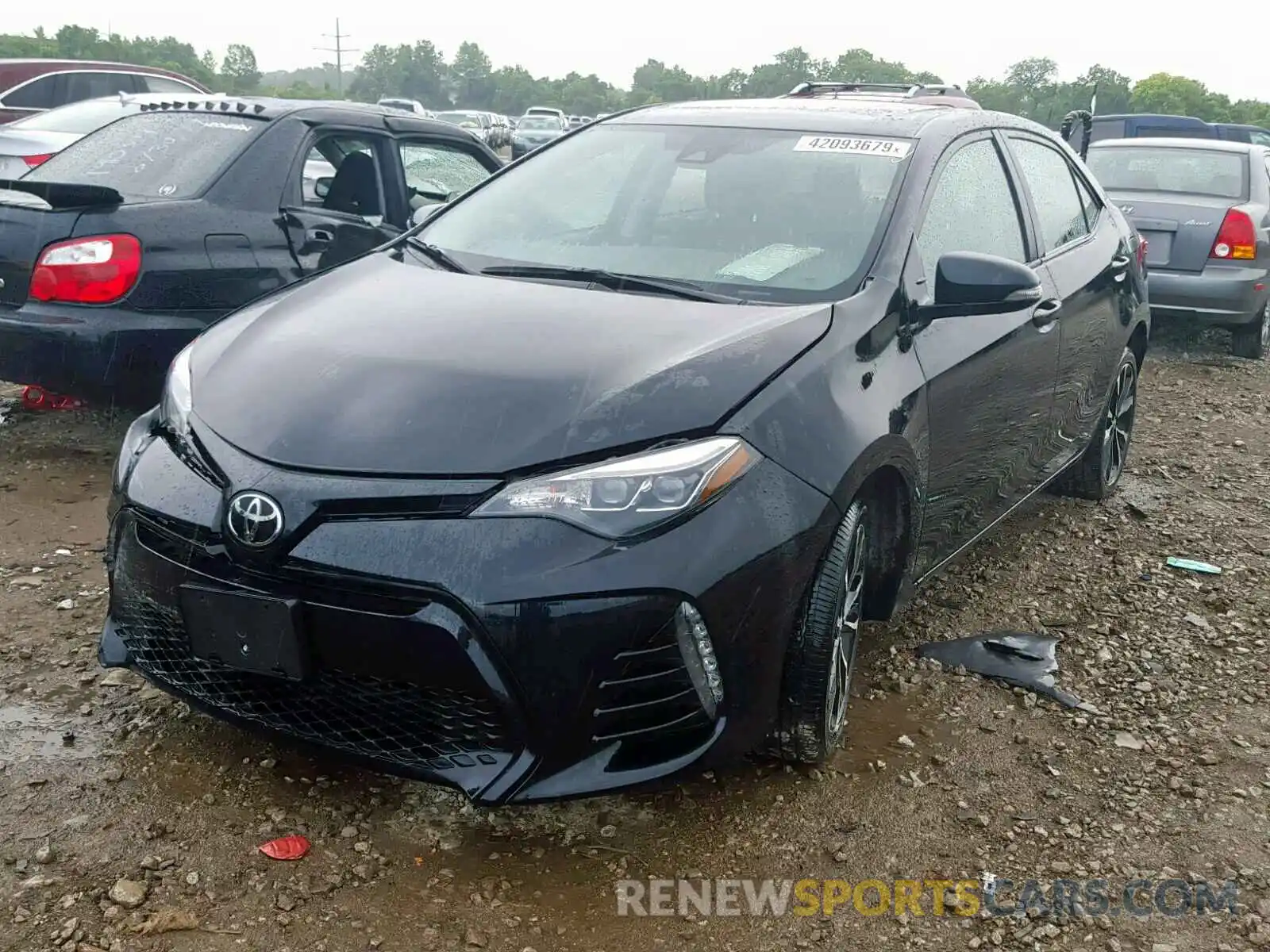 2 Photograph of a damaged car 2T1BURHE0KC148000 TOYOTA COROLLA 2019