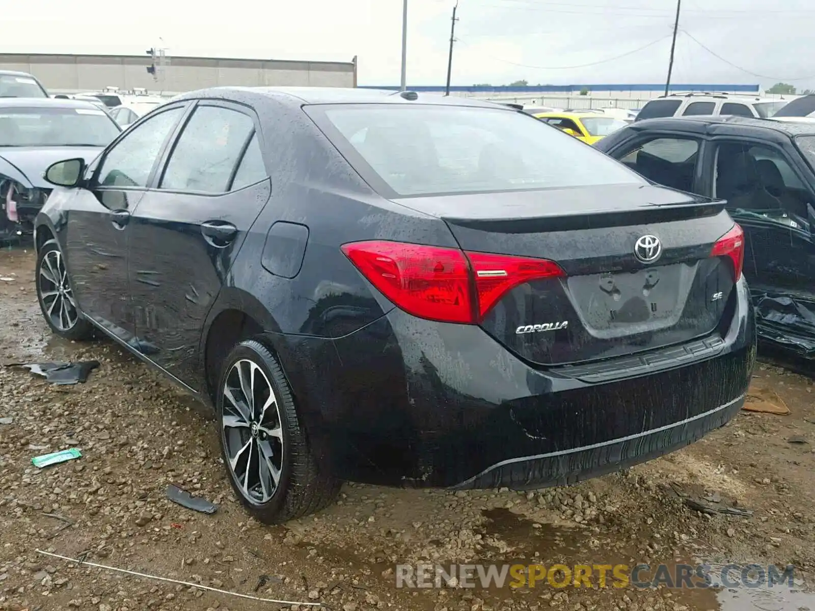 3 Photograph of a damaged car 2T1BURHE0KC148000 TOYOTA COROLLA 2019