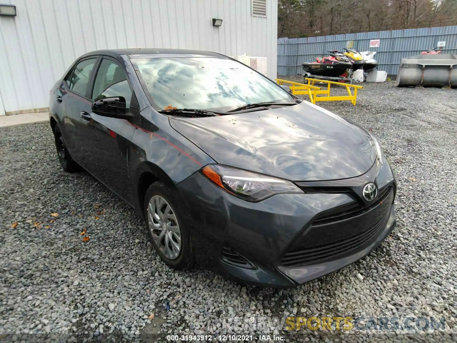 1 Photograph of a damaged car 2T1BURHE0KC148207 TOYOTA COROLLA 2019