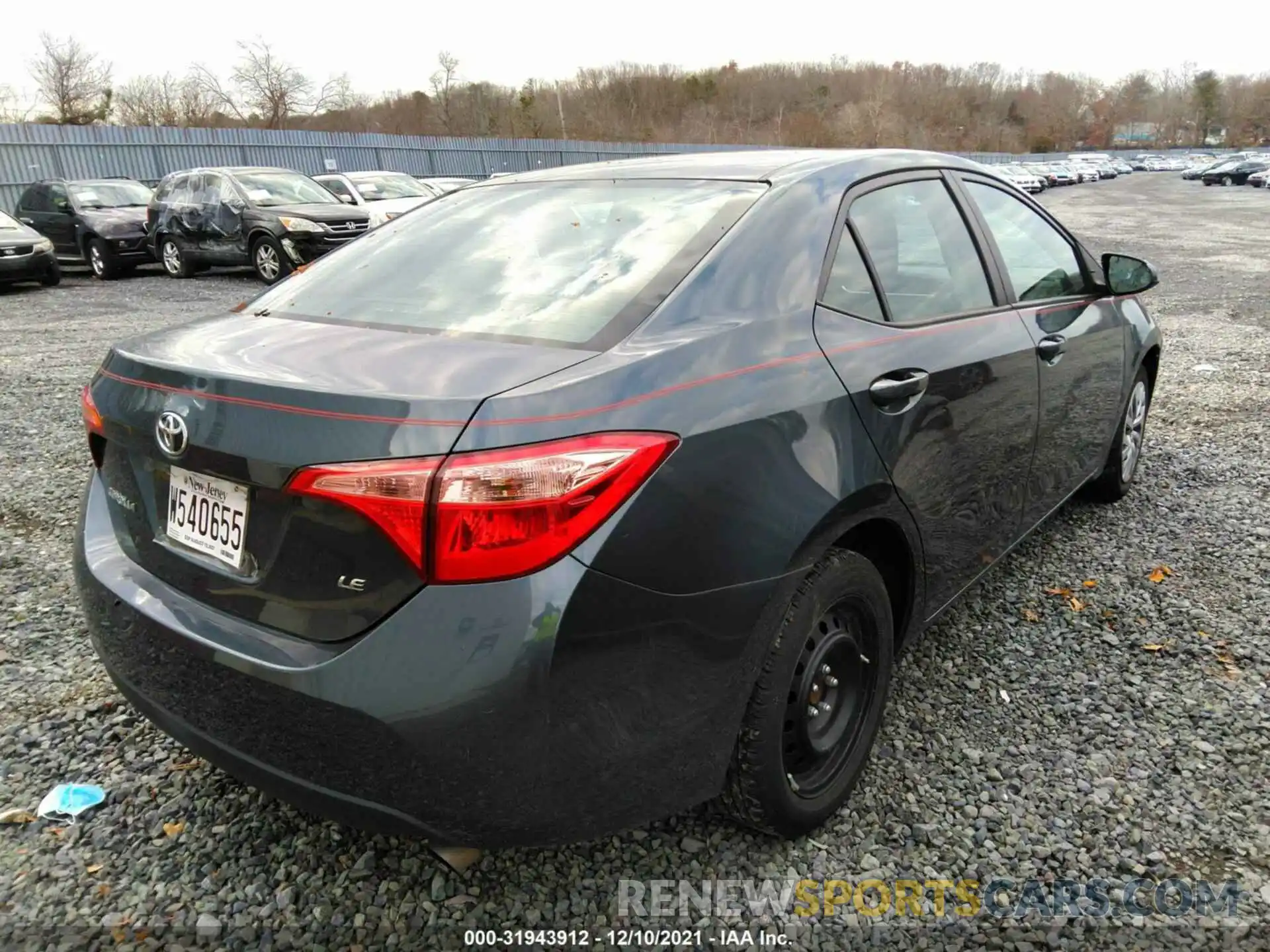 4 Photograph of a damaged car 2T1BURHE0KC148207 TOYOTA COROLLA 2019