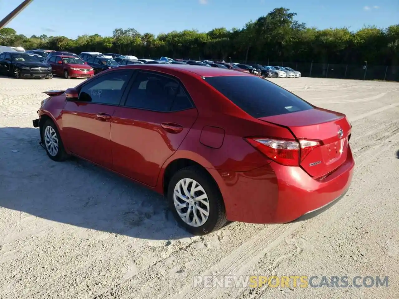 2 Photograph of a damaged car 2T1BURHE0KC148322 TOYOTA COROLLA 2019