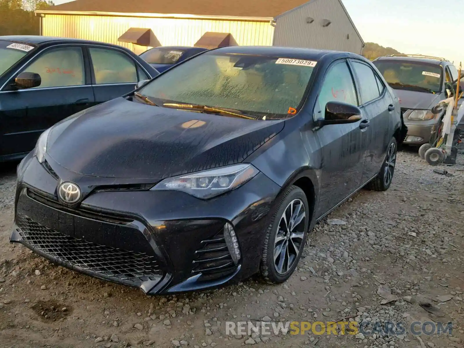 2 Photograph of a damaged car 2T1BURHE0KC148465 TOYOTA COROLLA 2019