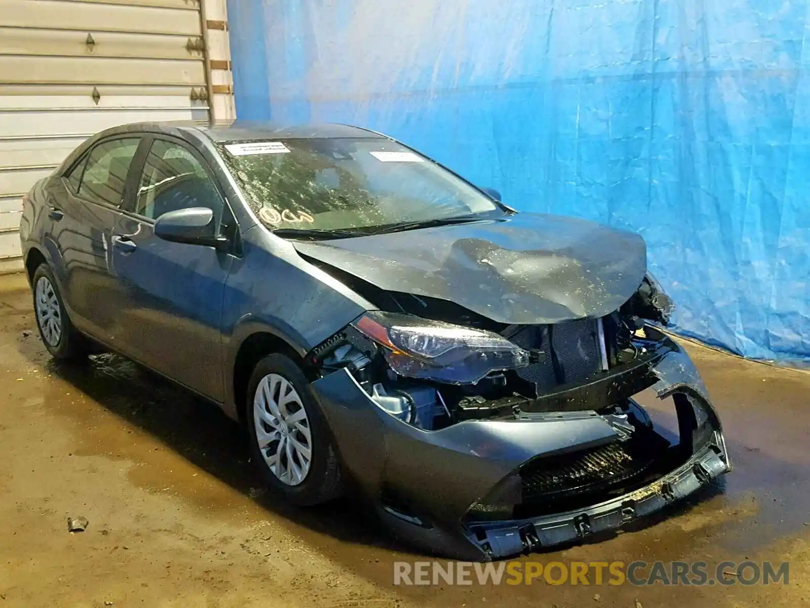 1 Photograph of a damaged car 2T1BURHE0KC149633 TOYOTA COROLLA 2019