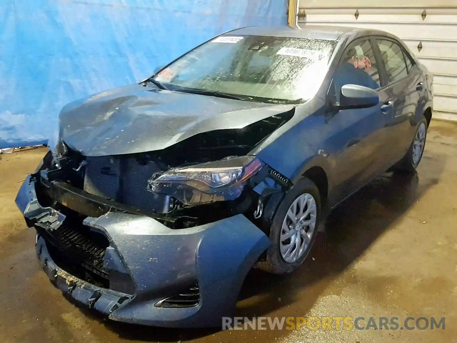 2 Photograph of a damaged car 2T1BURHE0KC149633 TOYOTA COROLLA 2019