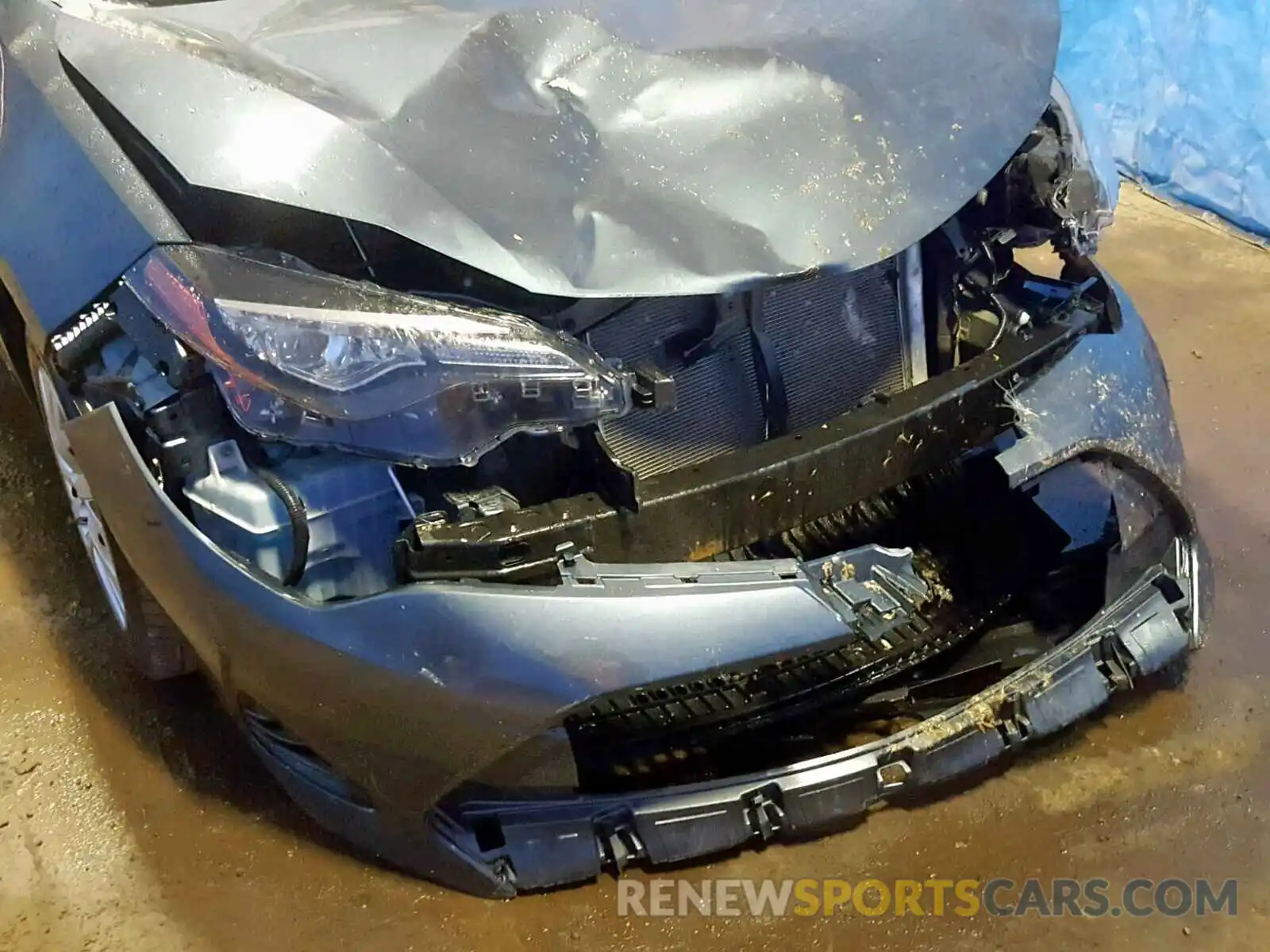 9 Photograph of a damaged car 2T1BURHE0KC149633 TOYOTA COROLLA 2019