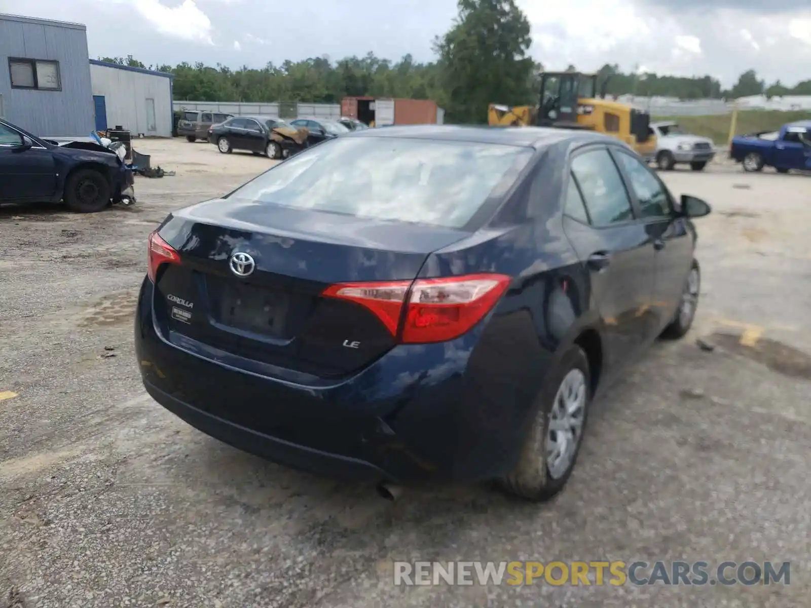 4 Photograph of a damaged car 2T1BURHE0KC152564 TOYOTA COROLLA 2019