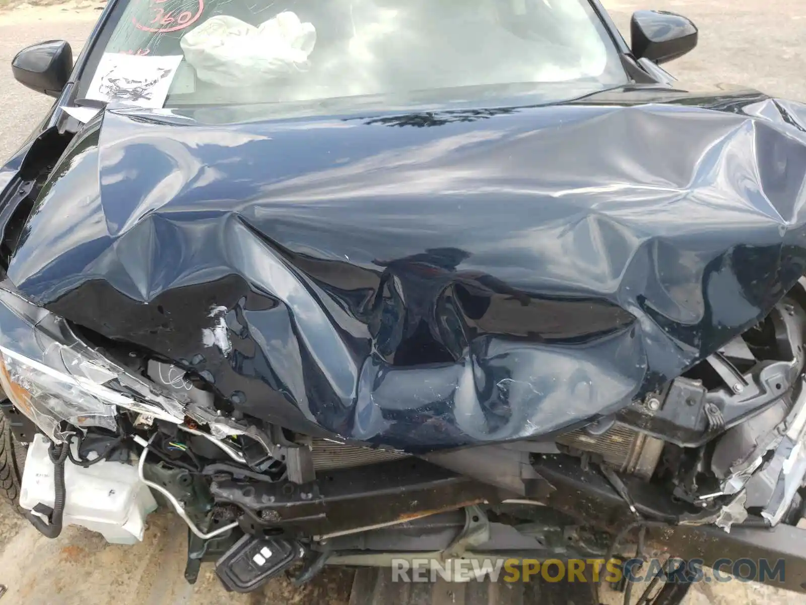 7 Photograph of a damaged car 2T1BURHE0KC152564 TOYOTA COROLLA 2019