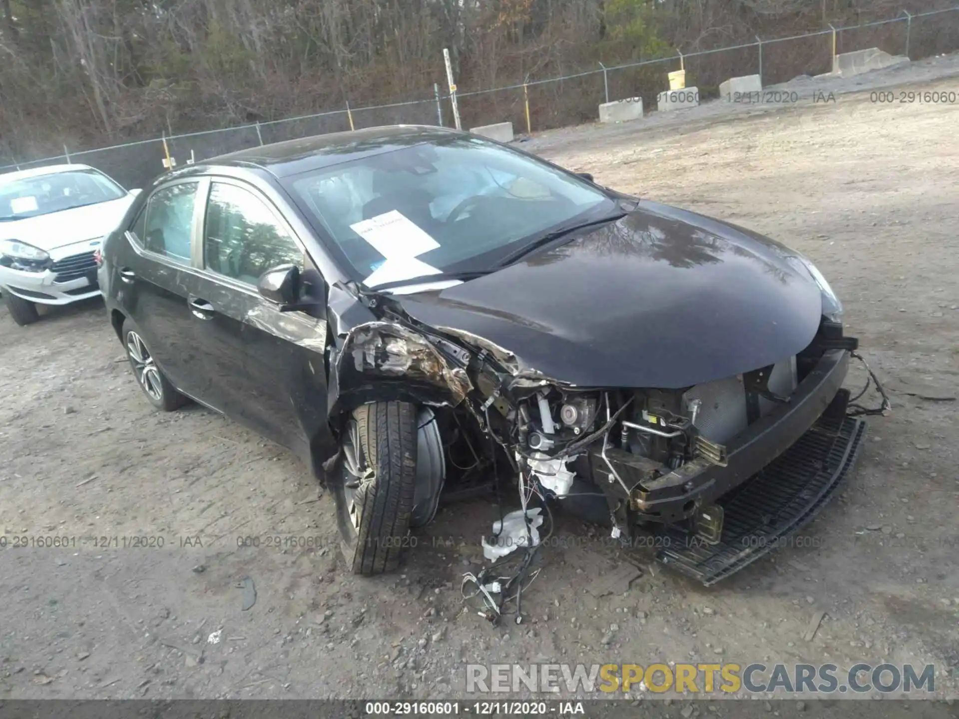 1 Photograph of a damaged car 2T1BURHE0KC153276 TOYOTA COROLLA 2019