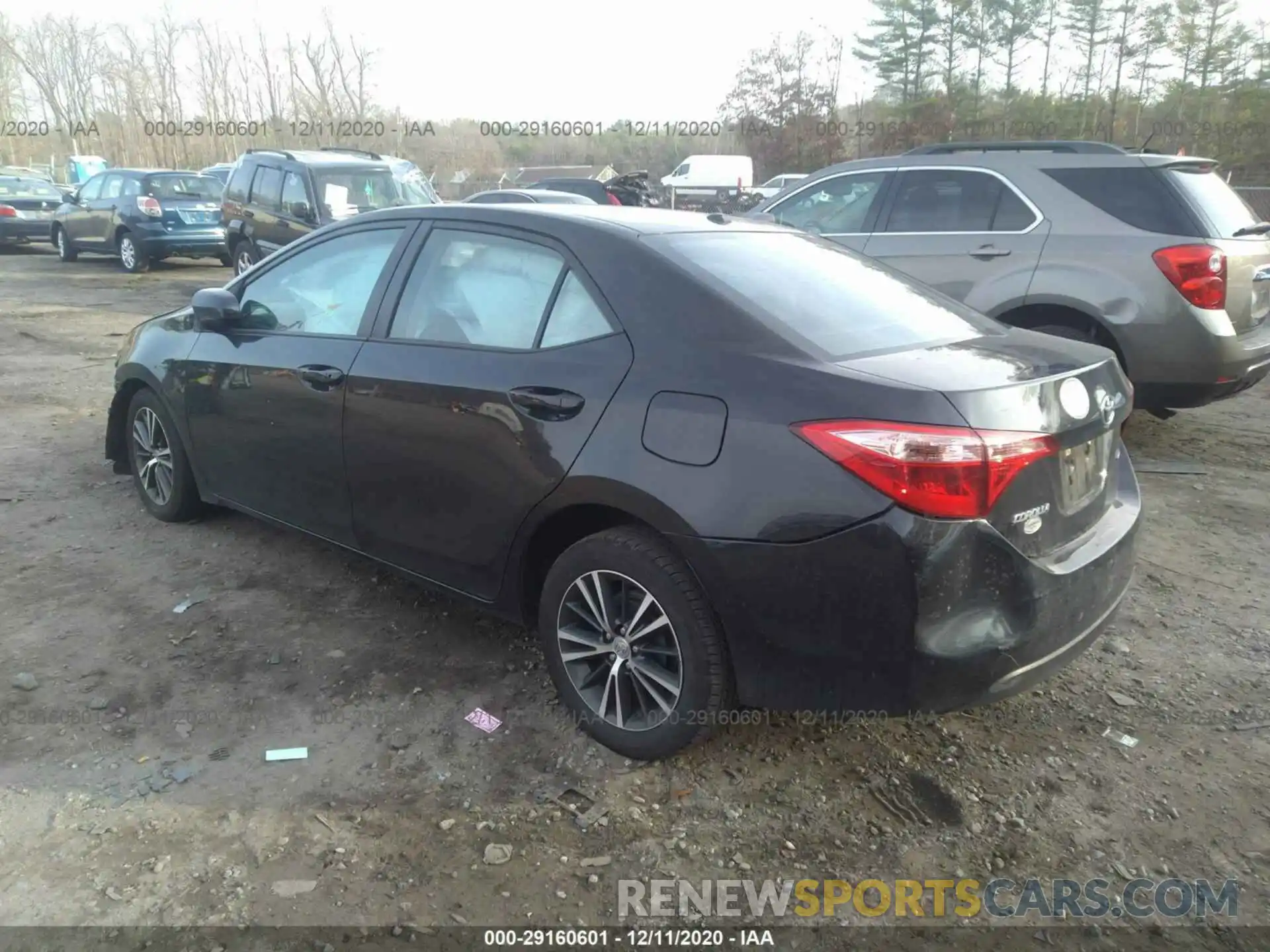 3 Photograph of a damaged car 2T1BURHE0KC153276 TOYOTA COROLLA 2019