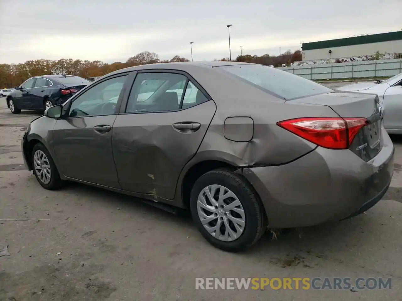 2 Photograph of a damaged car 2T1BURHE0KC153293 TOYOTA COROLLA 2019