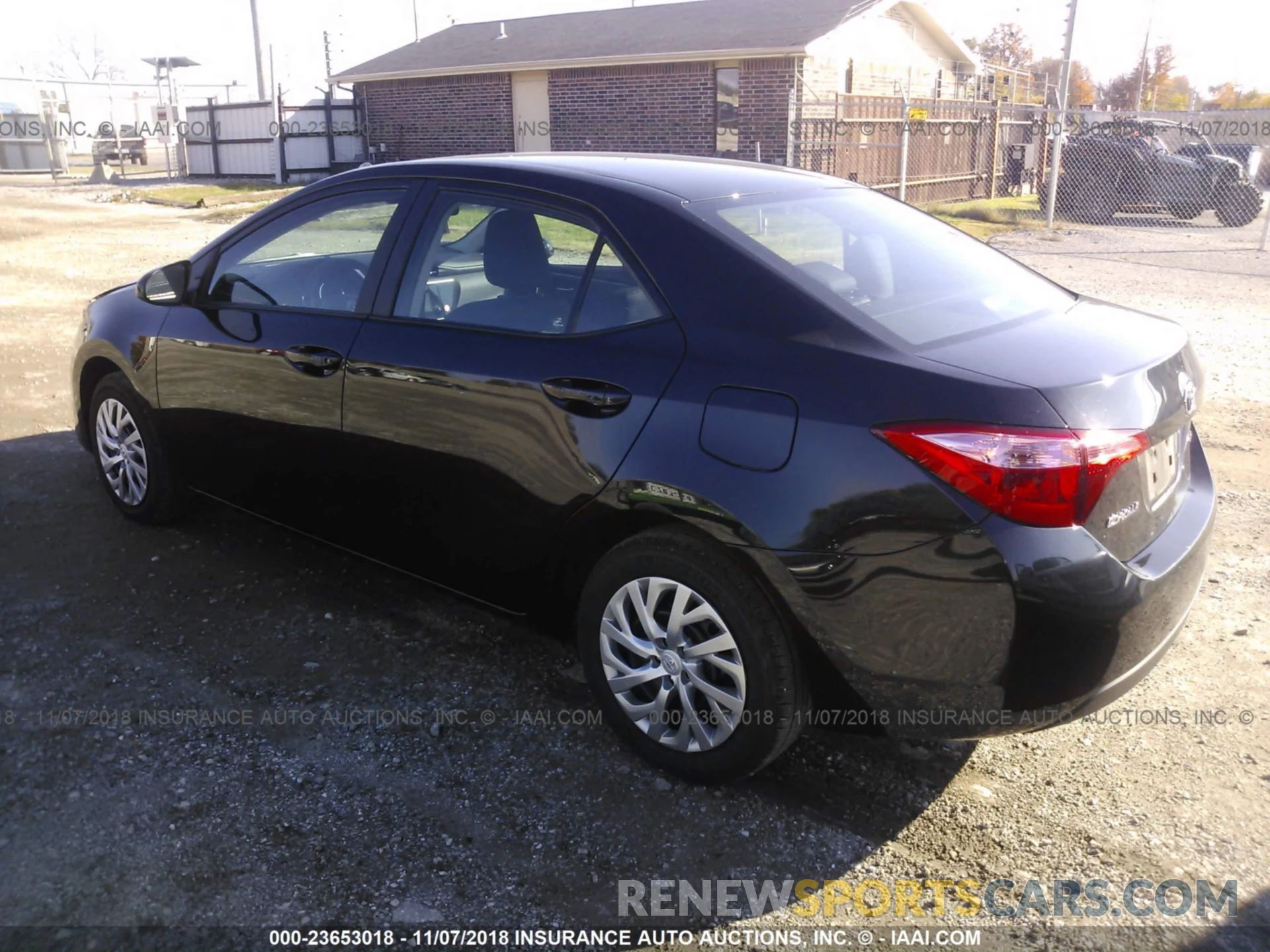 3 Photograph of a damaged car 2T1BURHE0KC153651 Toyota Corolla 2019