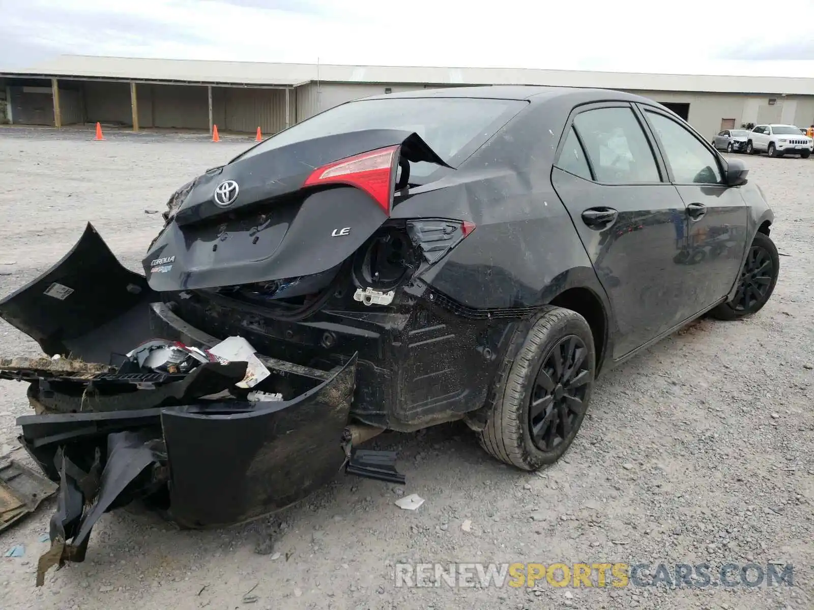 4 Photograph of a damaged car 2T1BURHE0KC155108 TOYOTA COROLLA 2019