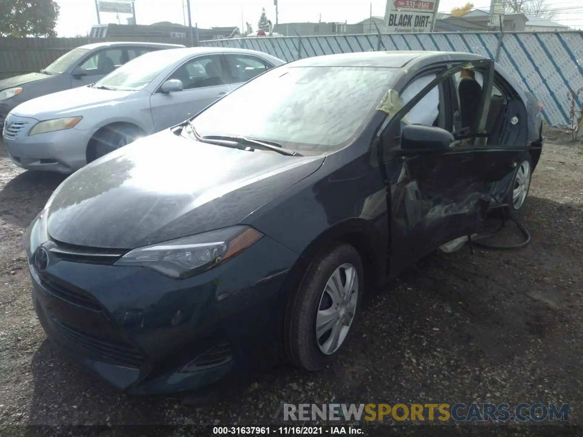 2 Photograph of a damaged car 2T1BURHE0KC155271 TOYOTA COROLLA 2019