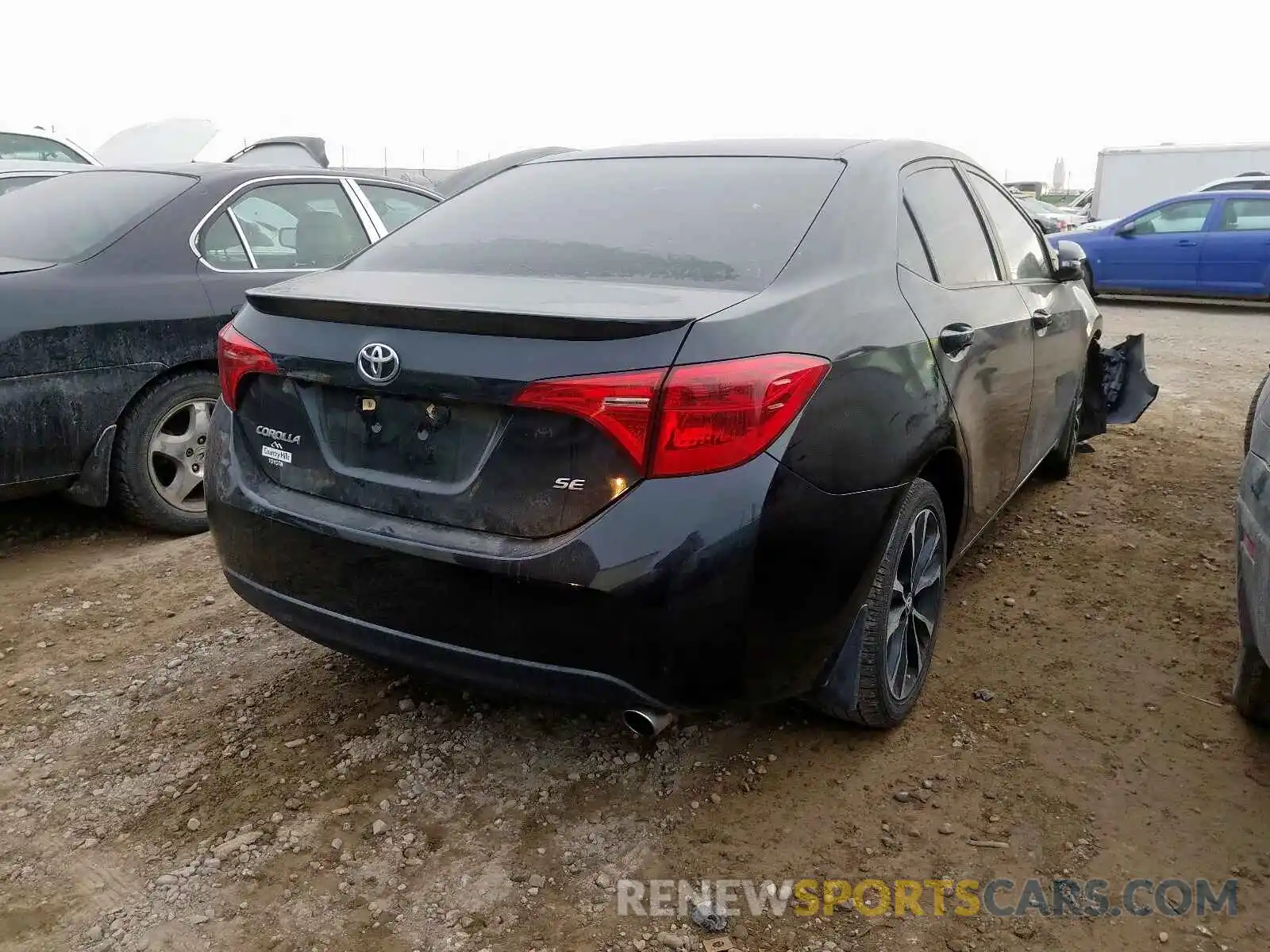 4 Photograph of a damaged car 2T1BURHE0KC155562 TOYOTA COROLLA 2019