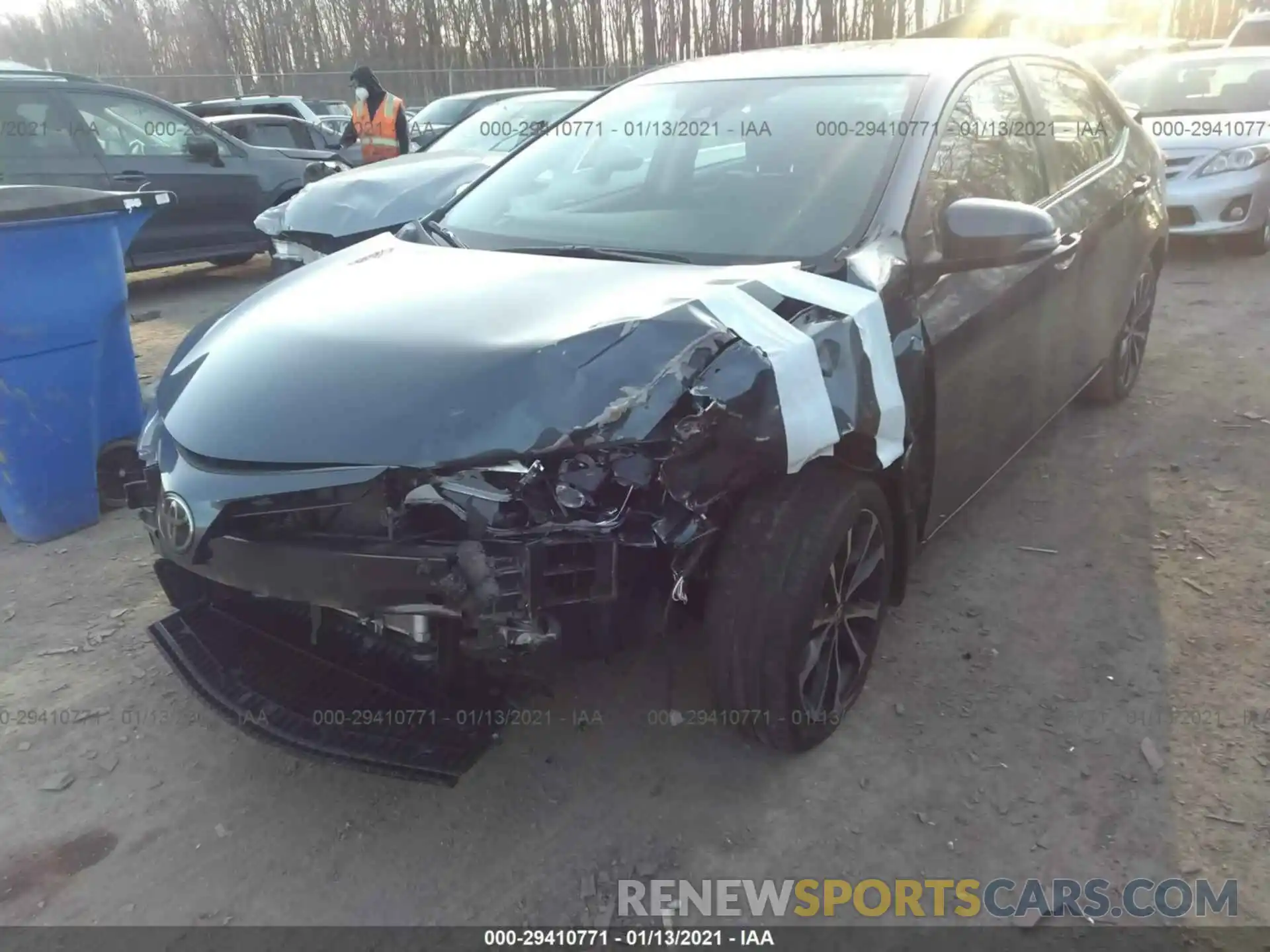 6 Photograph of a damaged car 2T1BURHE0KC156002 TOYOTA COROLLA 2019