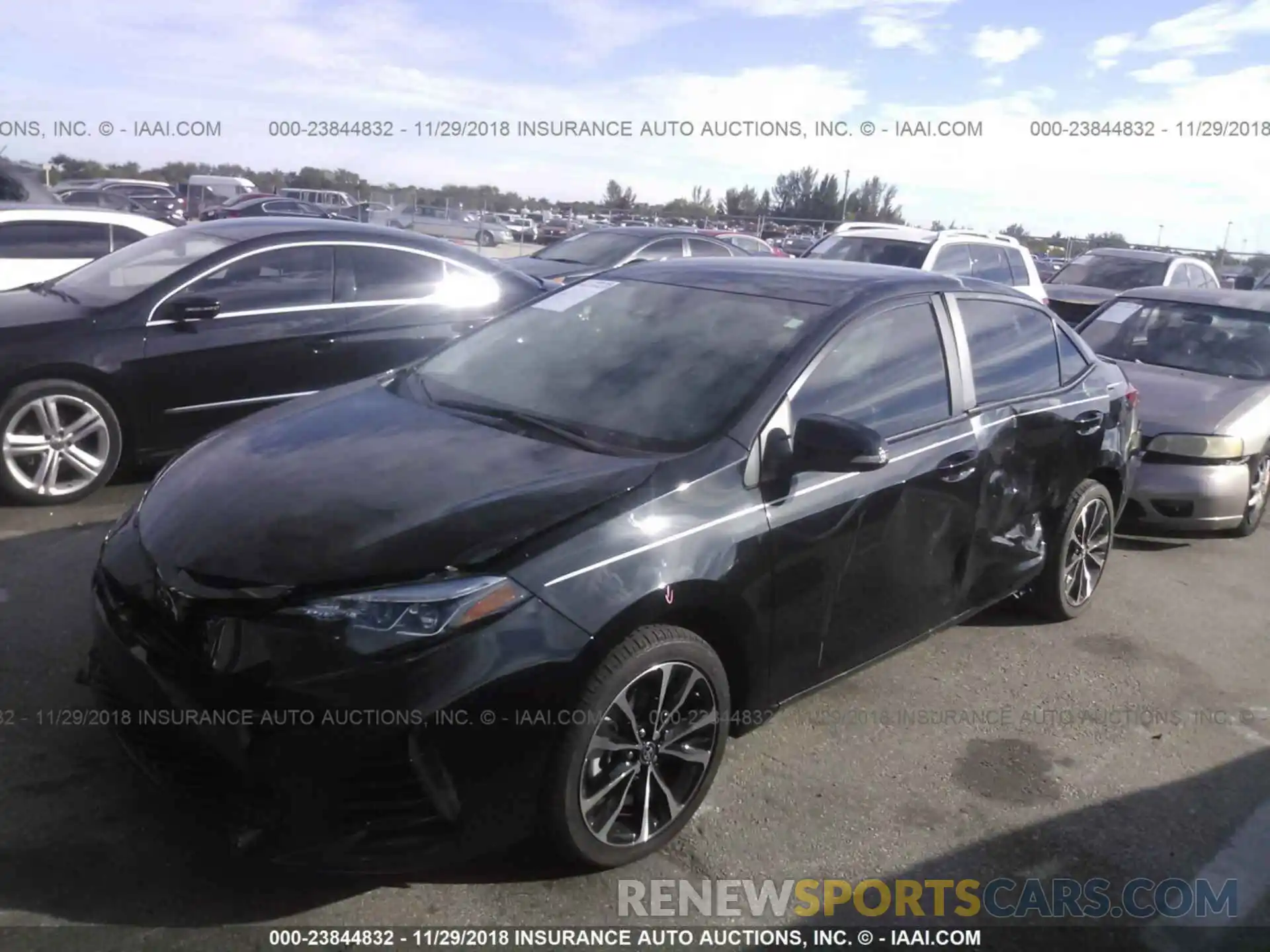 2 Photograph of a damaged car 2T1BURHE0KC157022 TOYOTA COROLLA 2019