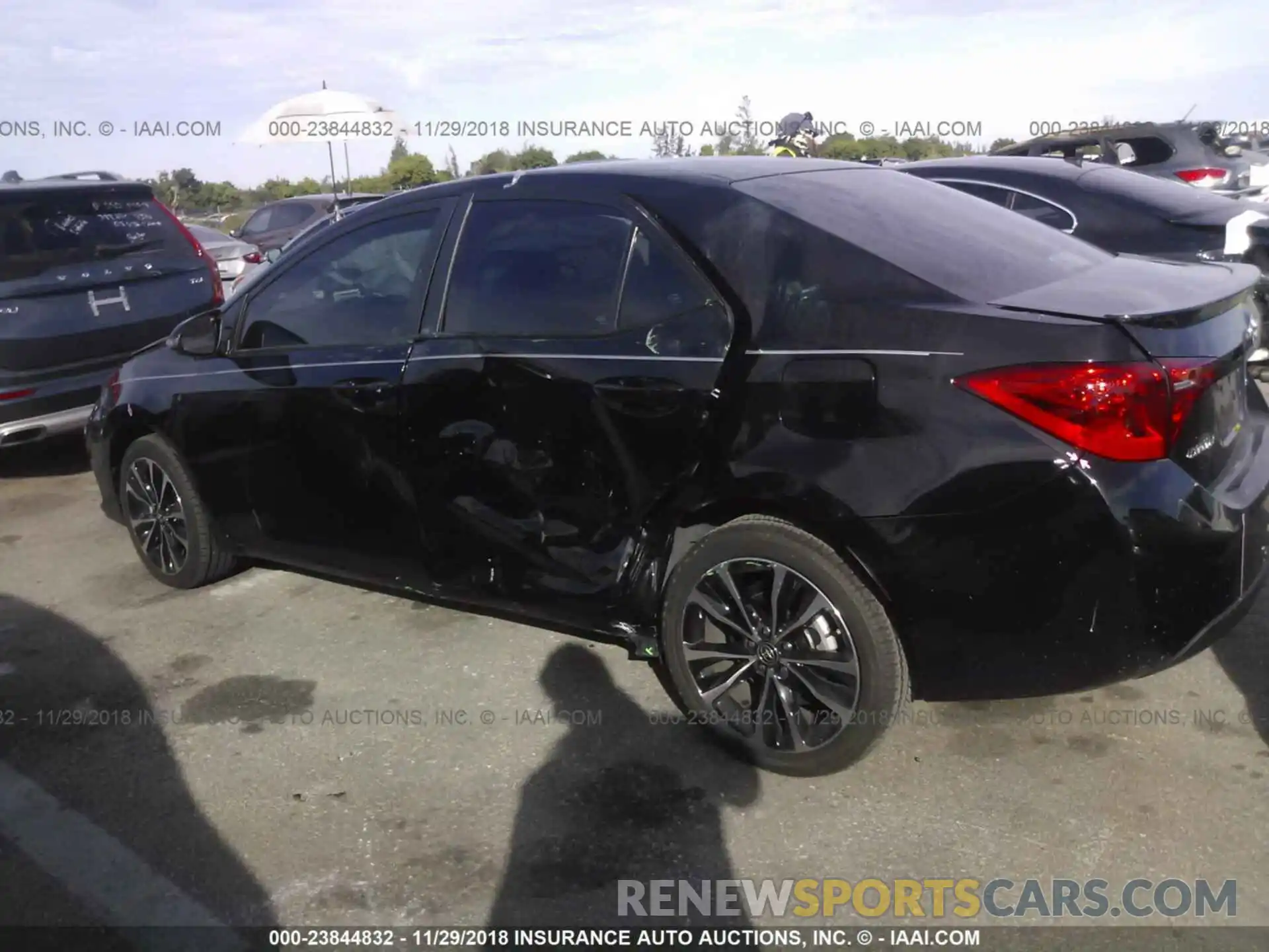 6 Photograph of a damaged car 2T1BURHE0KC157022 TOYOTA COROLLA 2019