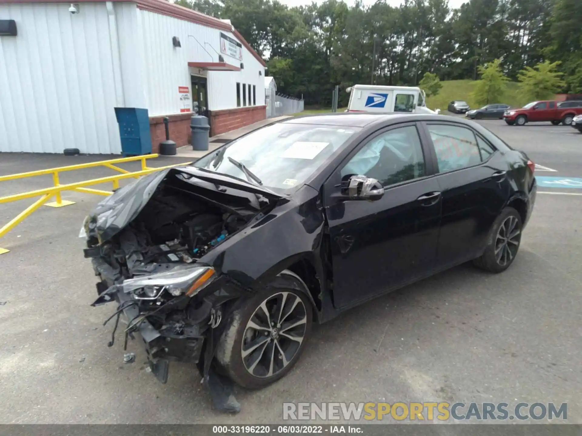 2 Photograph of a damaged car 2T1BURHE0KC157800 TOYOTA COROLLA 2019