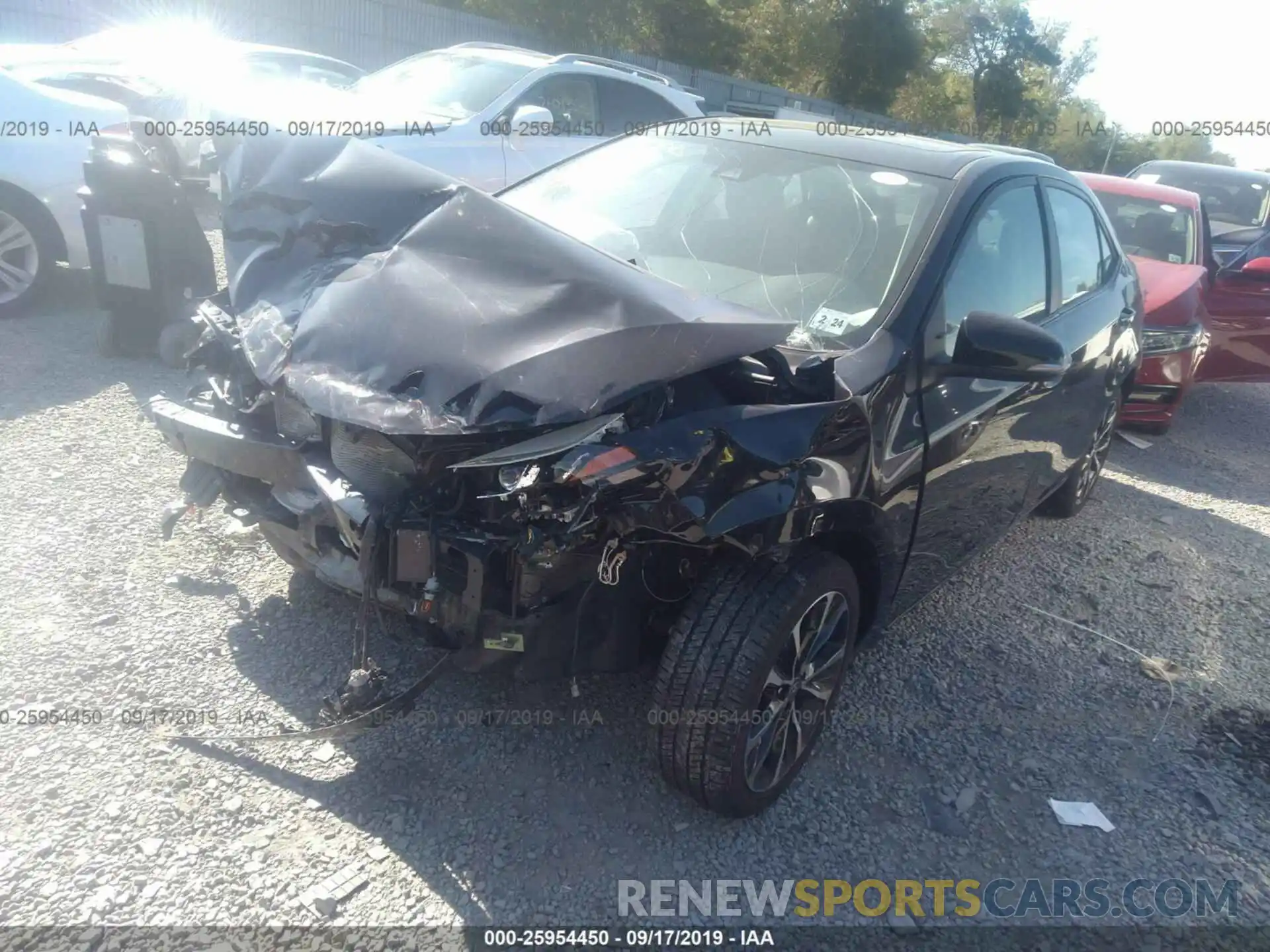 6 Photograph of a damaged car 2T1BURHE0KC157828 TOYOTA COROLLA 2019