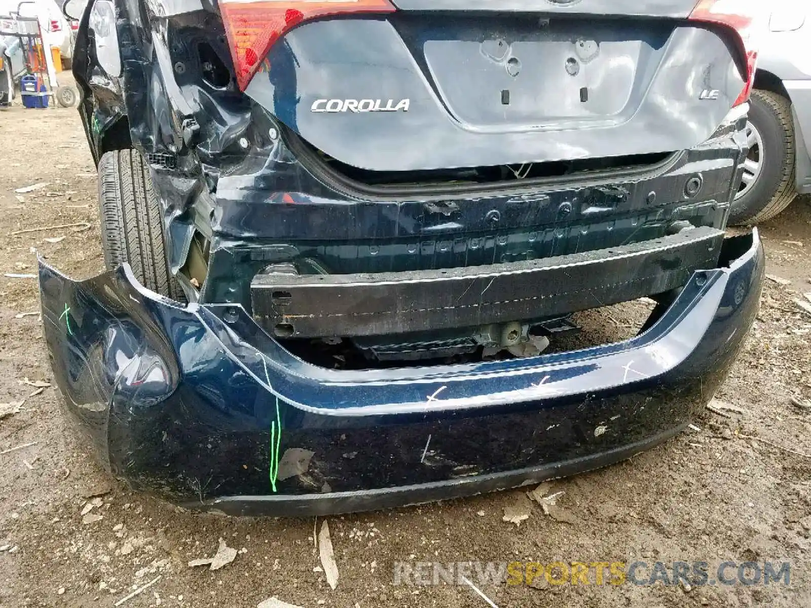 9 Photograph of a damaged car 2T1BURHE0KC160907 TOYOTA COROLLA 2019