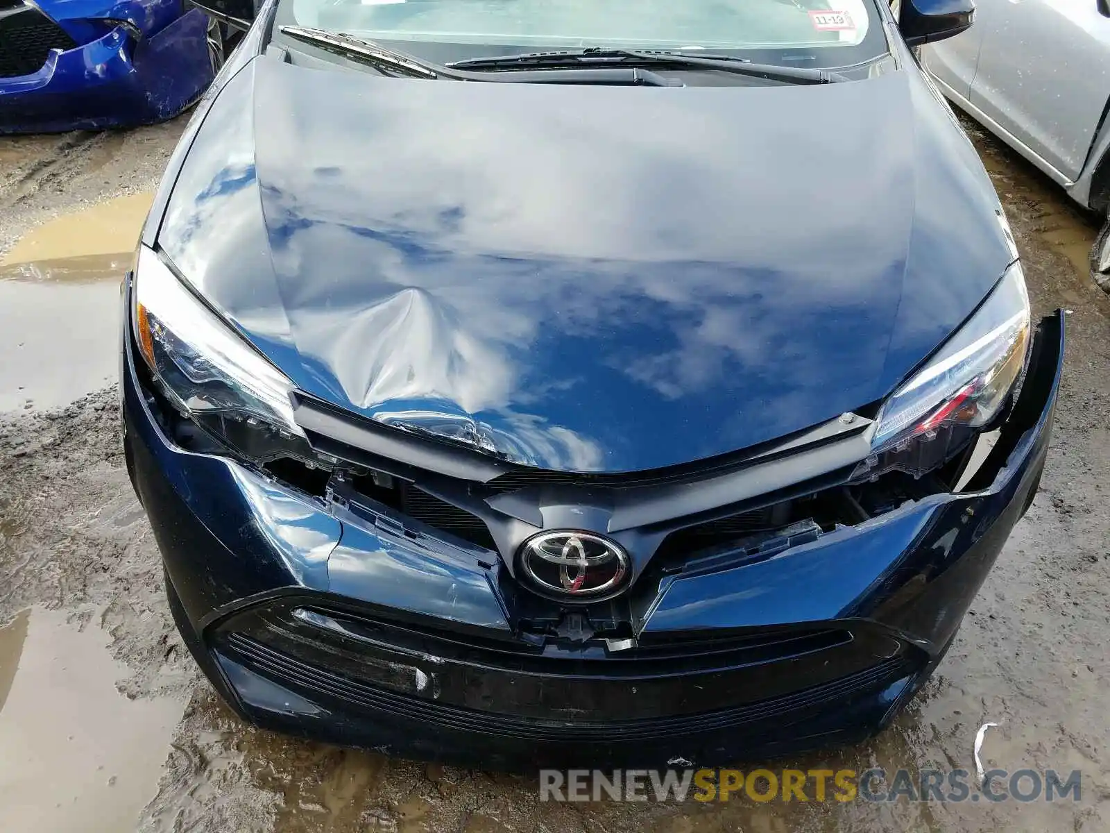 7 Photograph of a damaged car 2T1BURHE0KC161247 TOYOTA COROLLA 2019