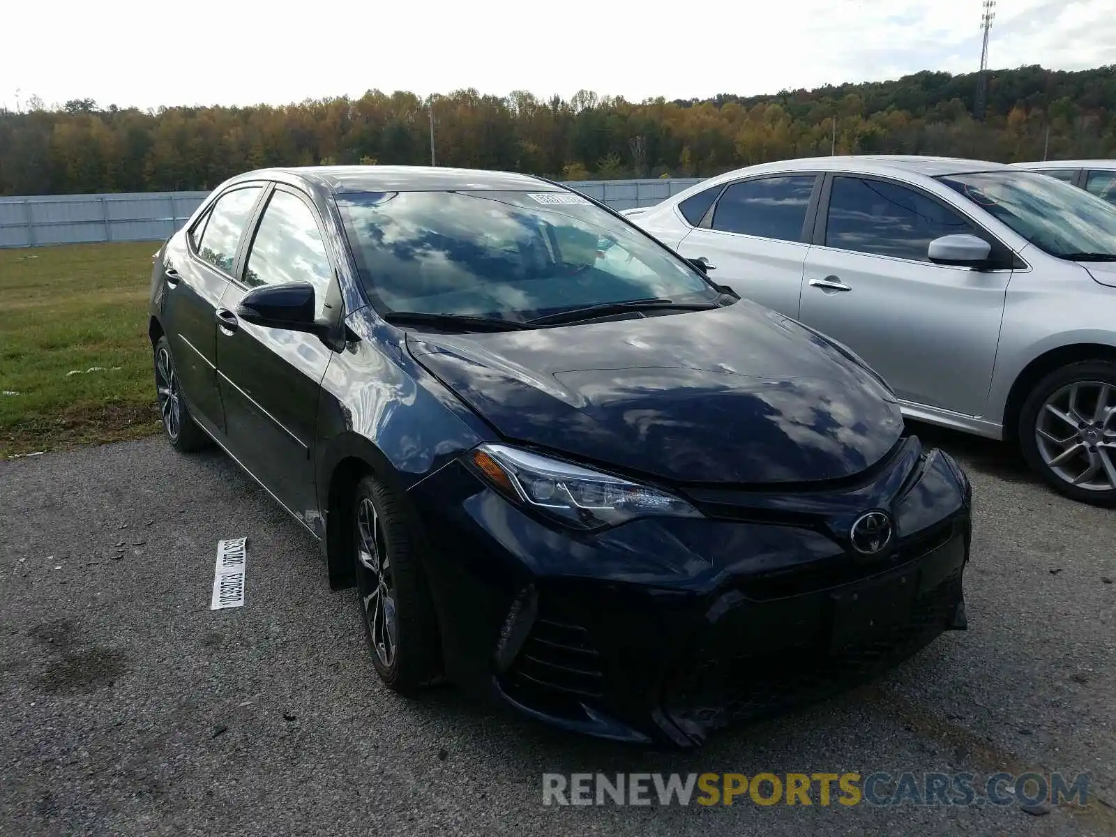 1 Photograph of a damaged car 2T1BURHE0KC162009 TOYOTA COROLLA 2019