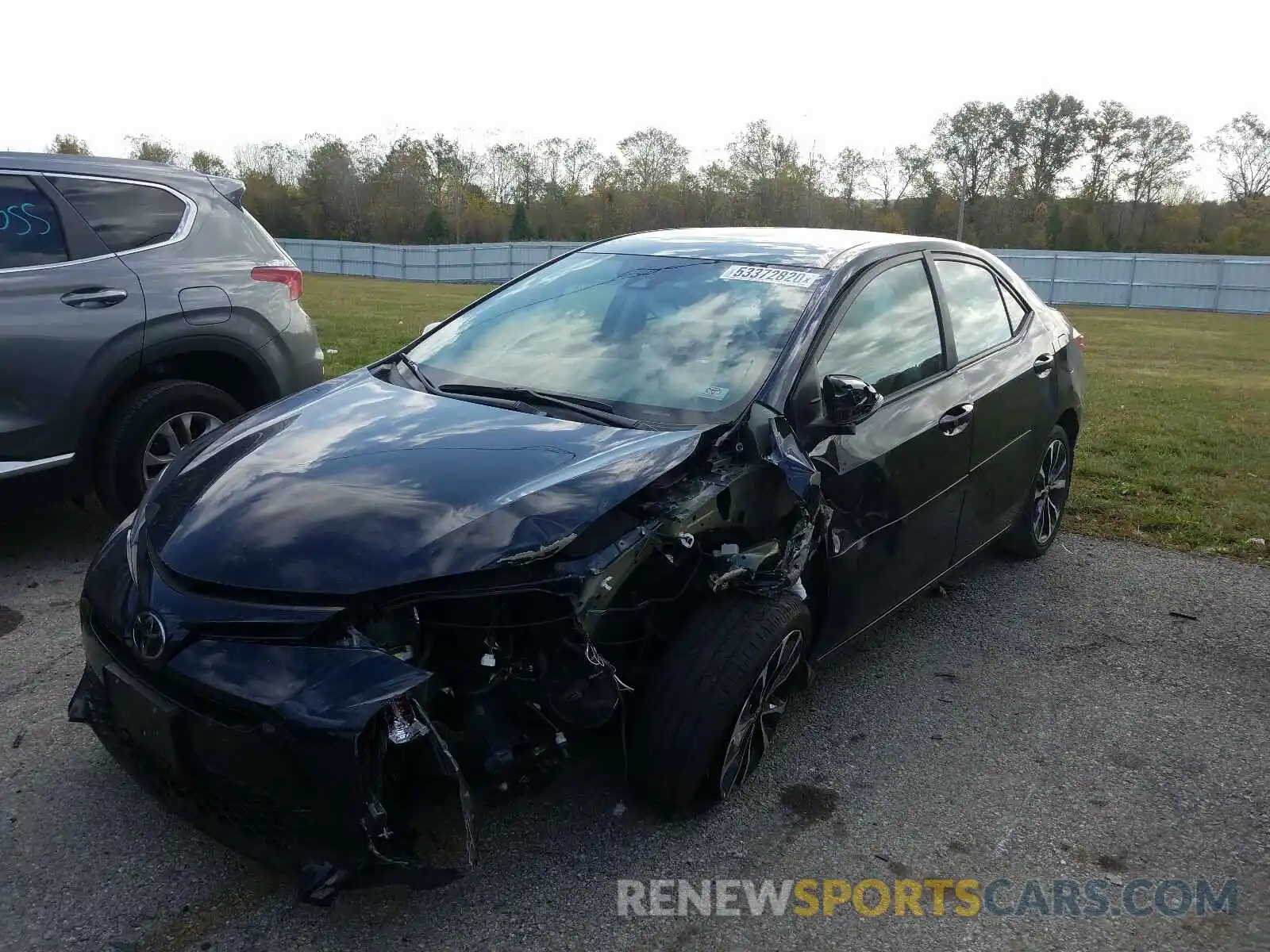 2 Photograph of a damaged car 2T1BURHE0KC162009 TOYOTA COROLLA 2019