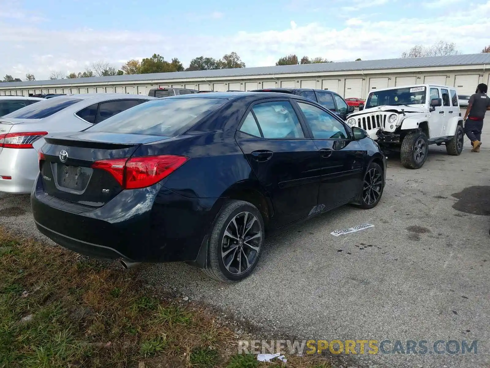 4 Photograph of a damaged car 2T1BURHE0KC162009 TOYOTA COROLLA 2019