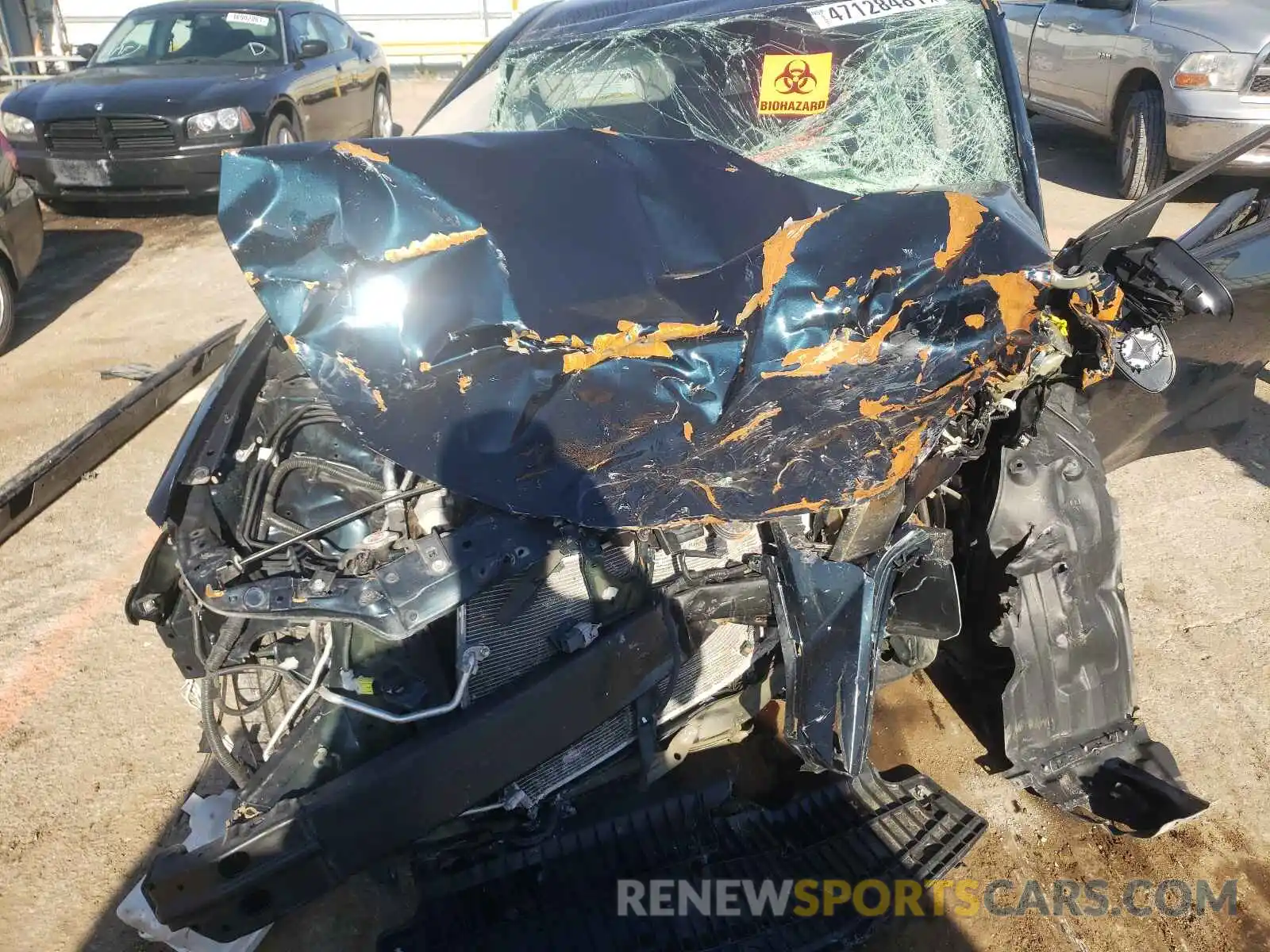 7 Photograph of a damaged car 2T1BURHE0KC162382 TOYOTA COROLLA 2019