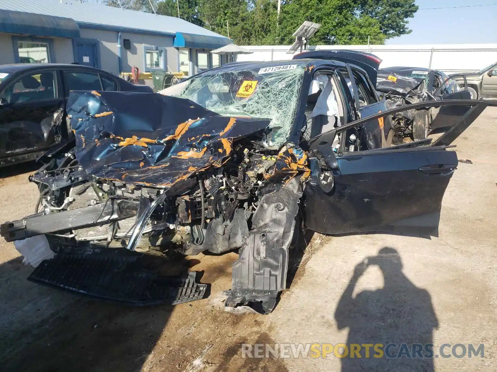 9 Photograph of a damaged car 2T1BURHE0KC162382 TOYOTA COROLLA 2019