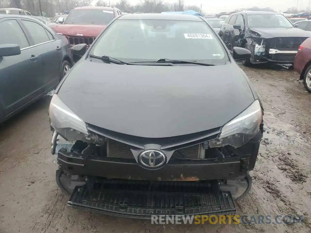 5 Photograph of a damaged car 2T1BURHE0KC163077 TOYOTA COROLLA 2019